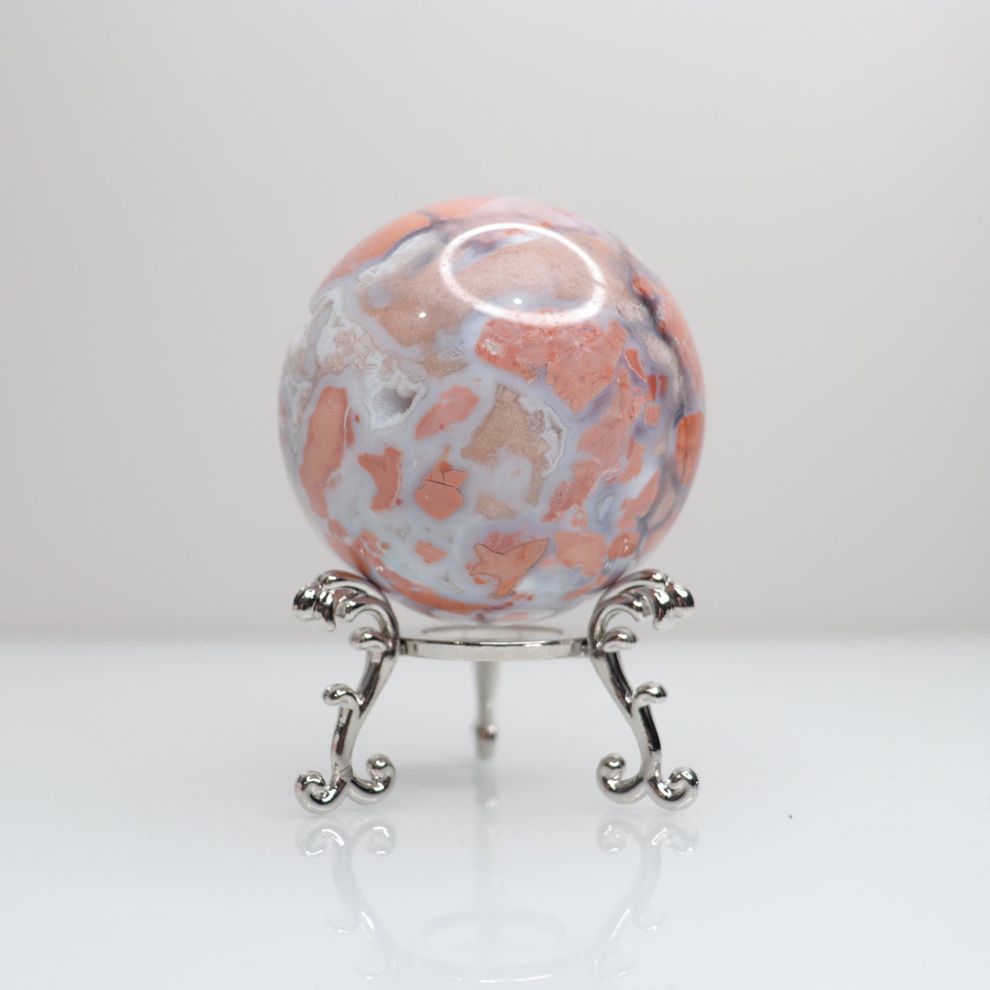Pink Agate Sphere | 2