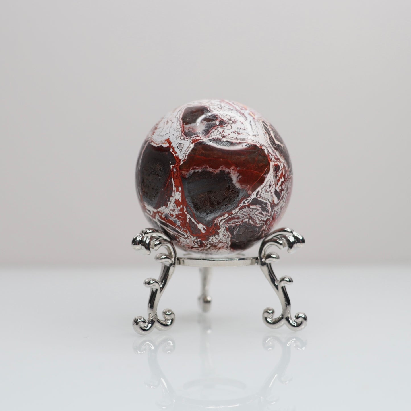 Mexican Lace Agate Sphere | 8