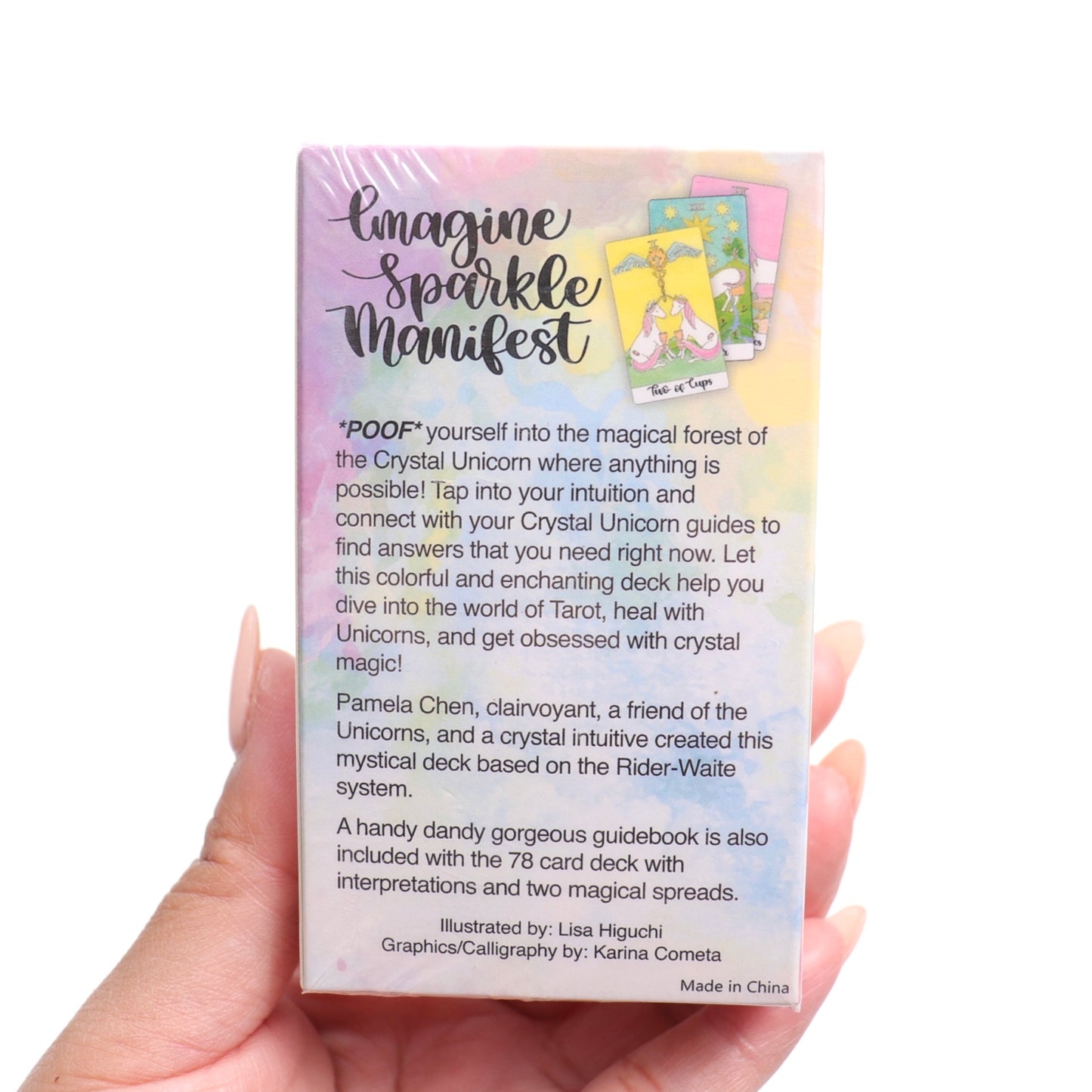 Crystal Unicorn Tarot Deck By: Pamela Chen