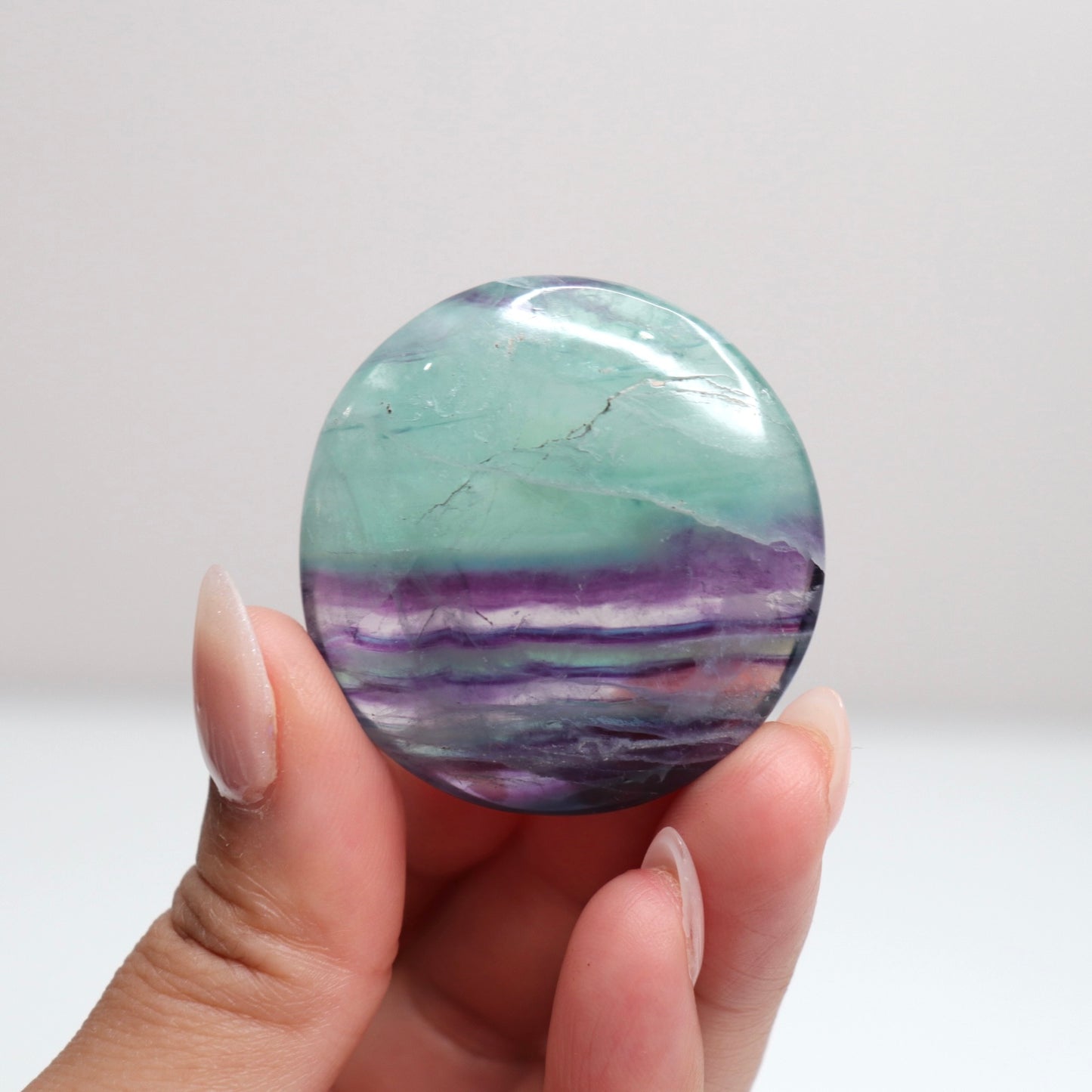 Fluorite Flat Stone | 49