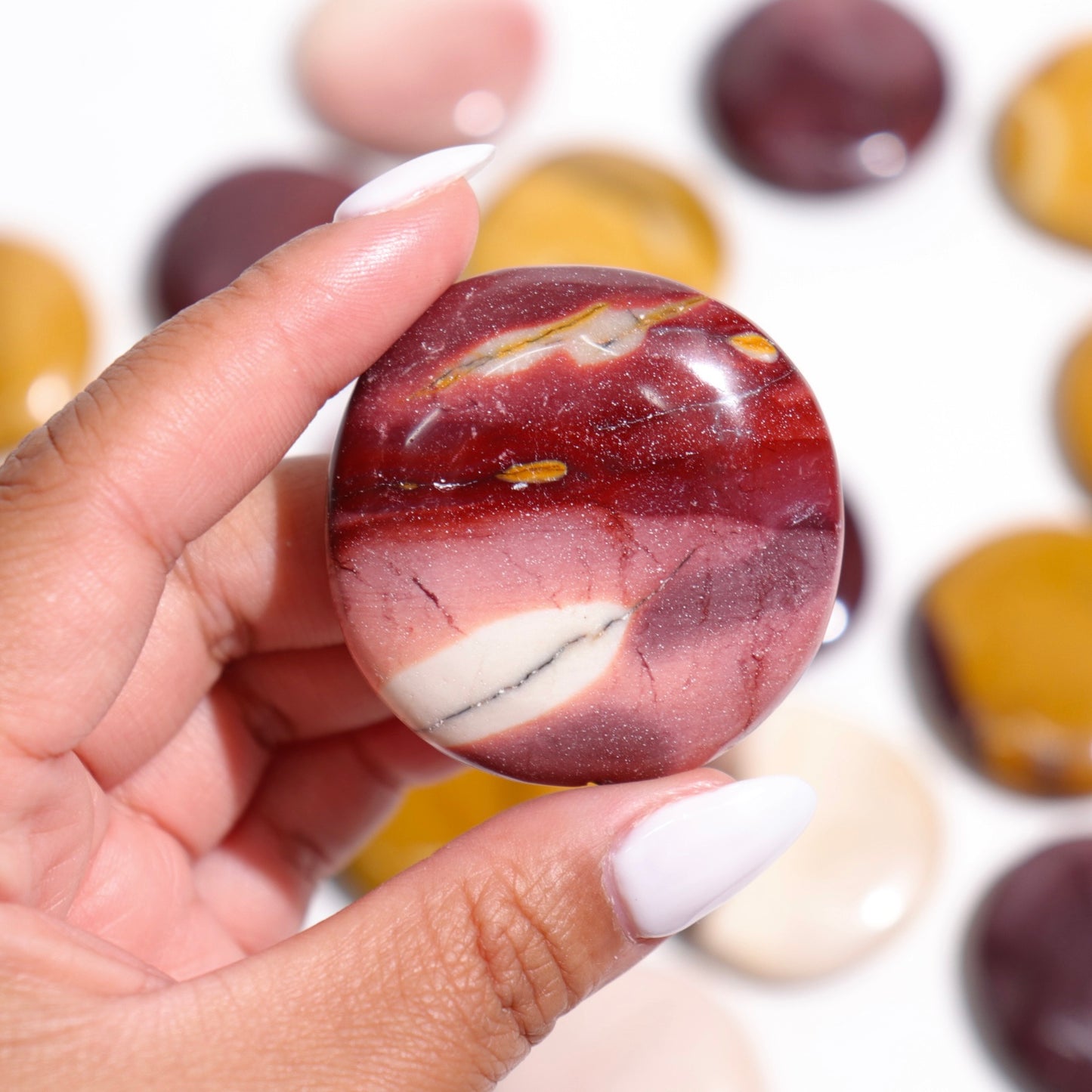 Mookaite Jasper Flat Stones