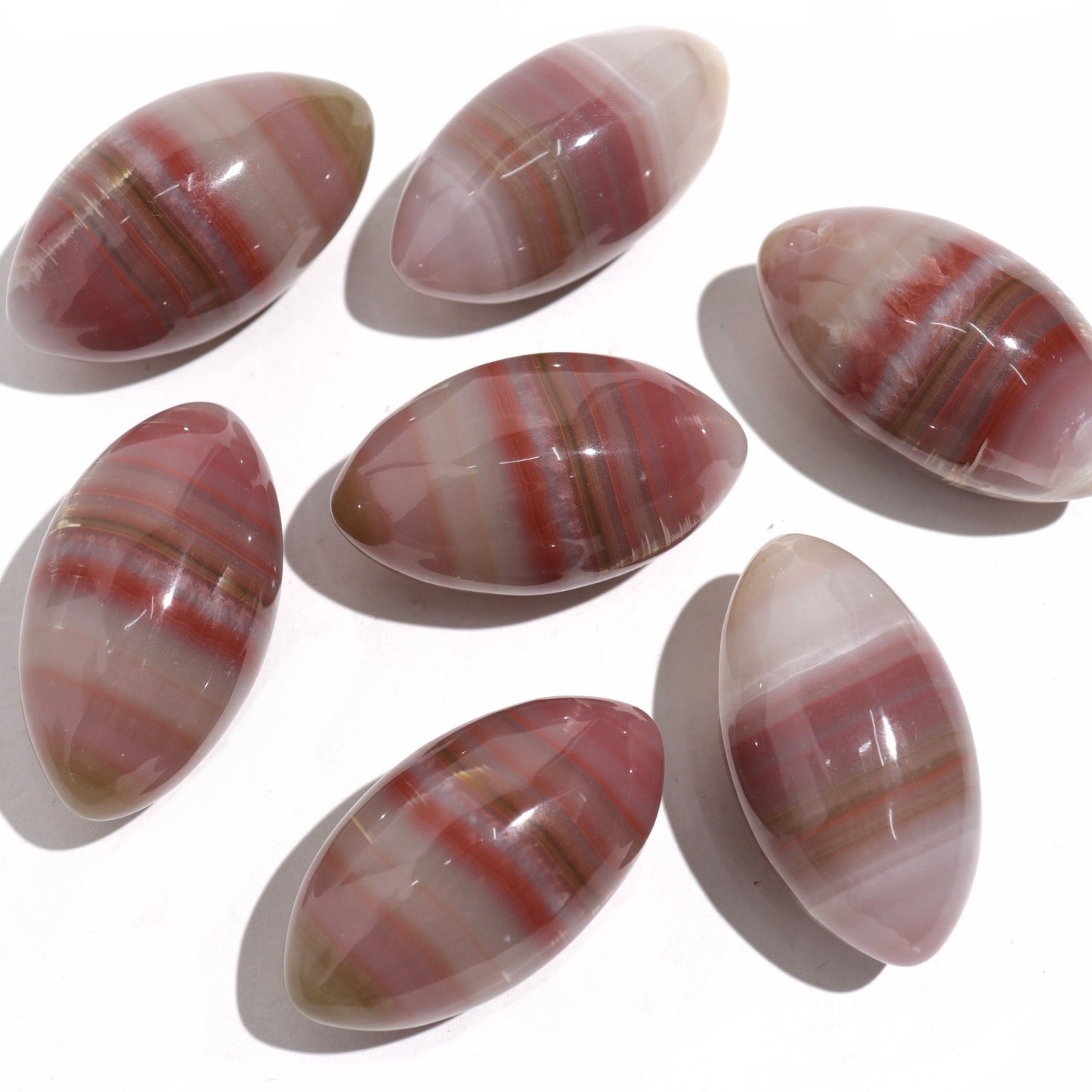 Pink Banded Onyx Shivas