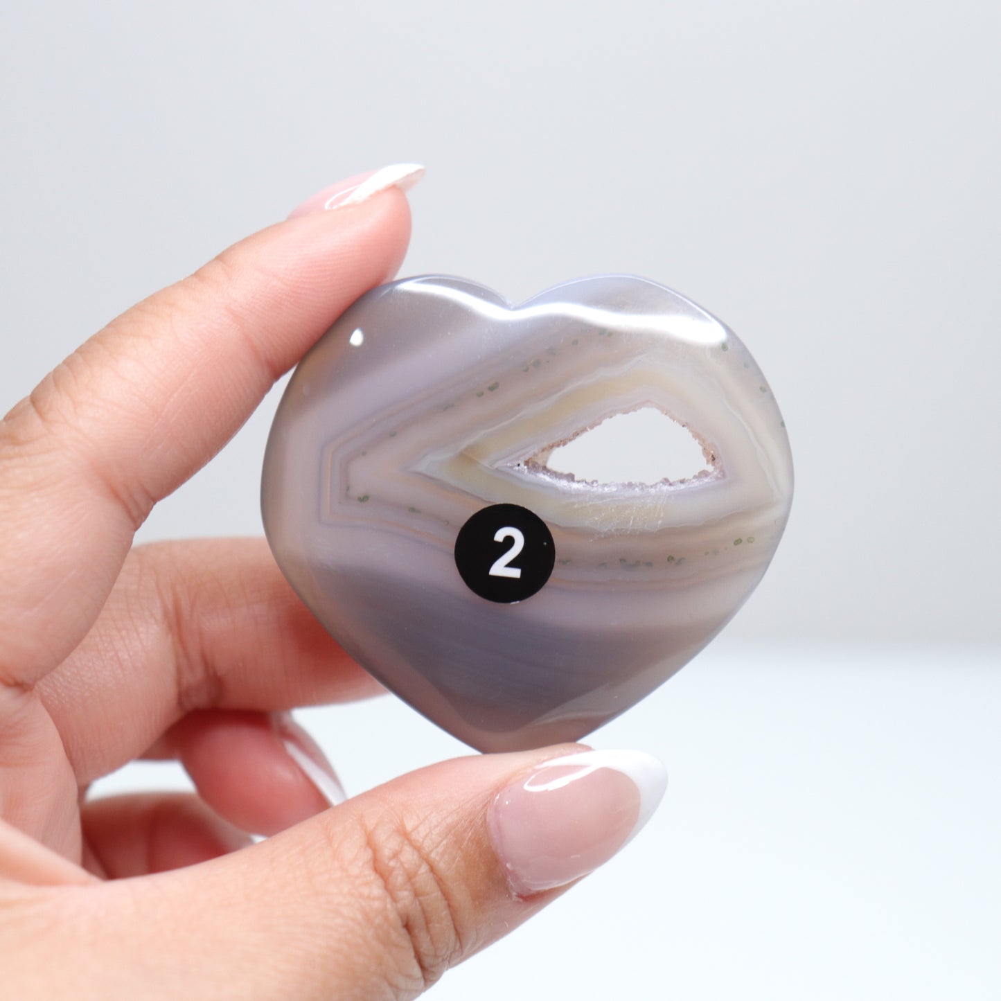 Druzy Agate Heart | 2