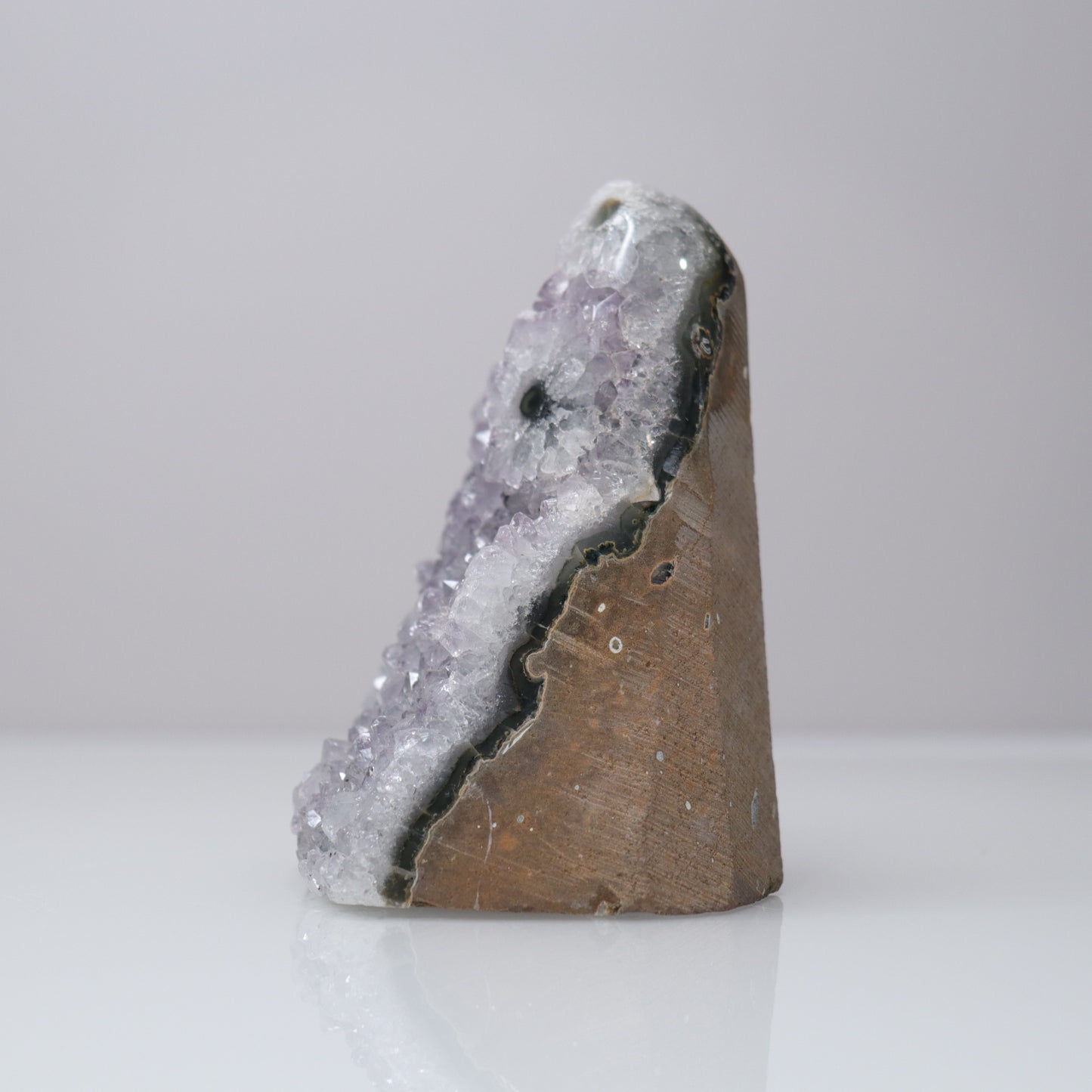 Amethyst Cutbase w/ Stalactites| 5