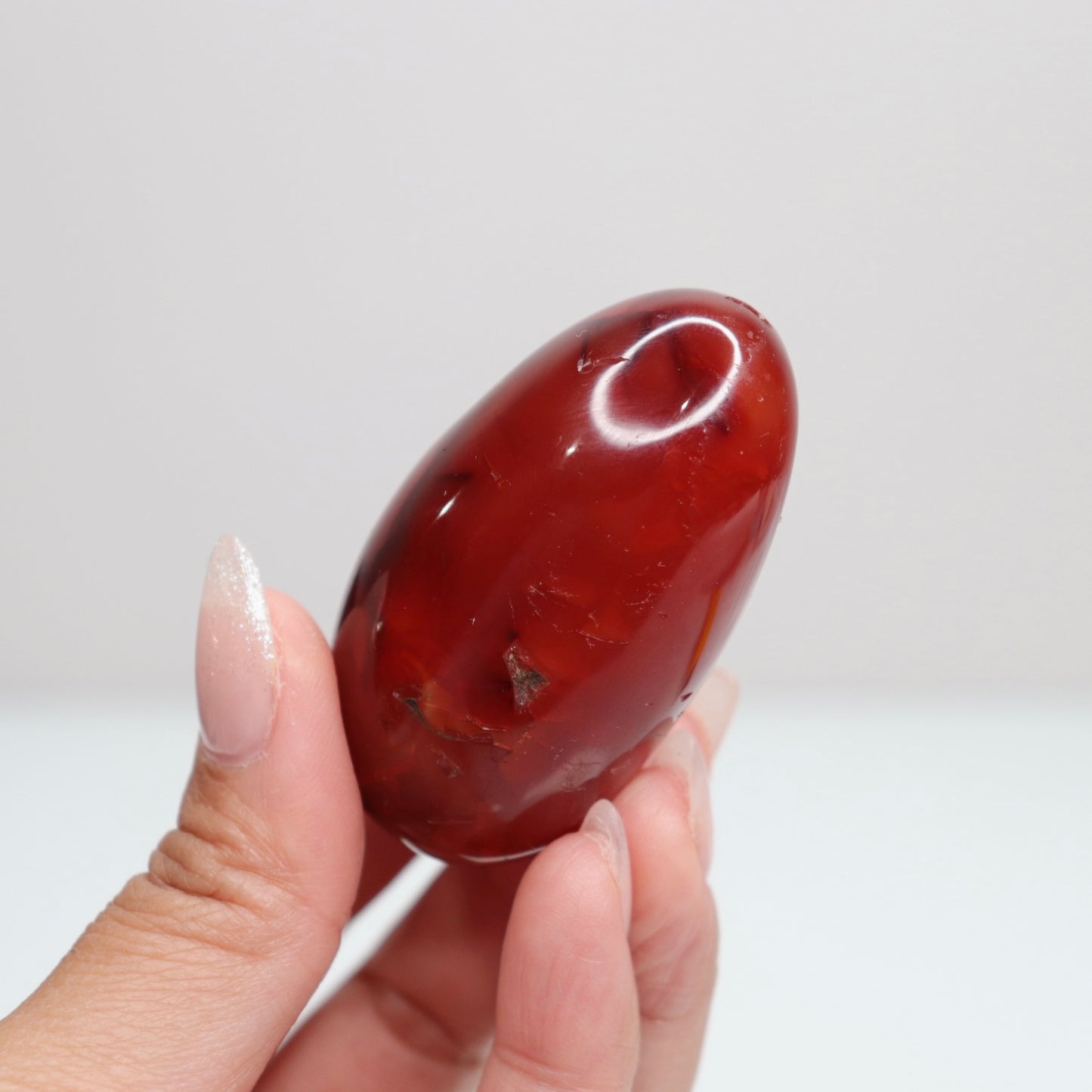 Carnelian Palm Stone 88*