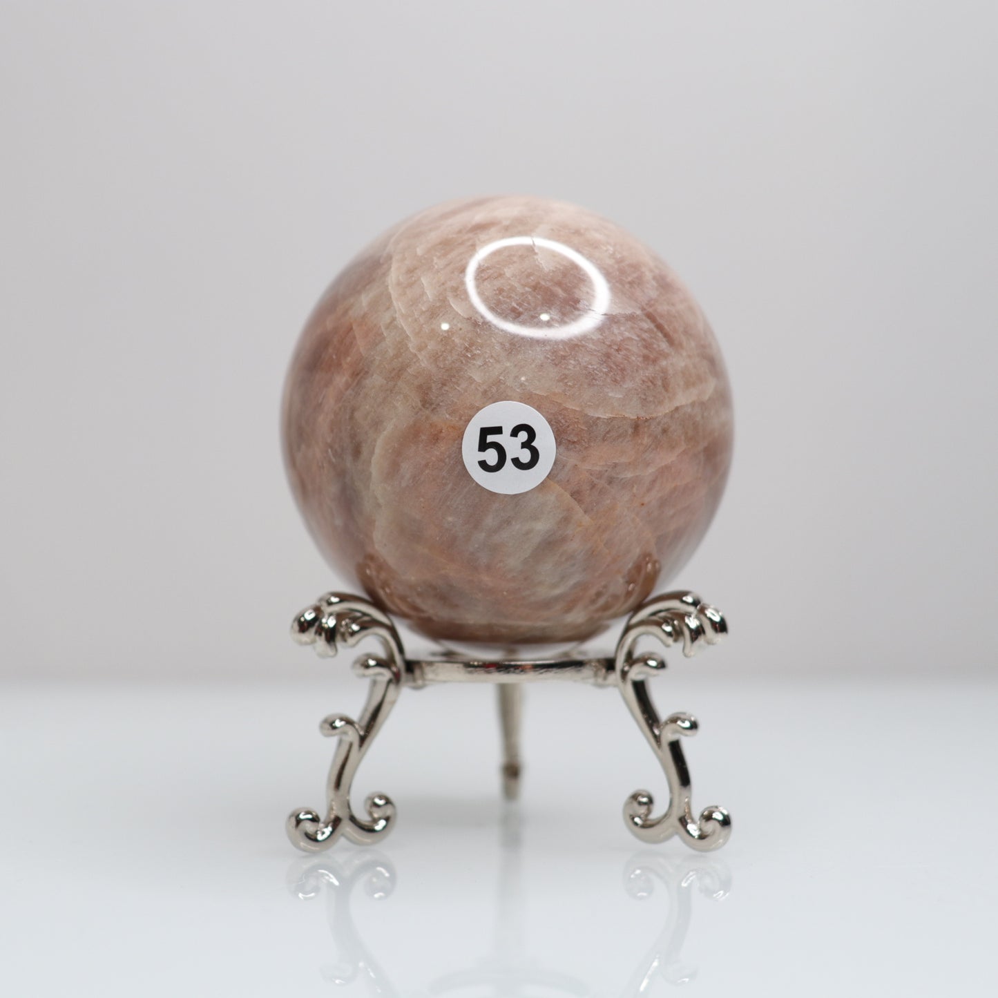 Peach Moonstone Sphere | 53
