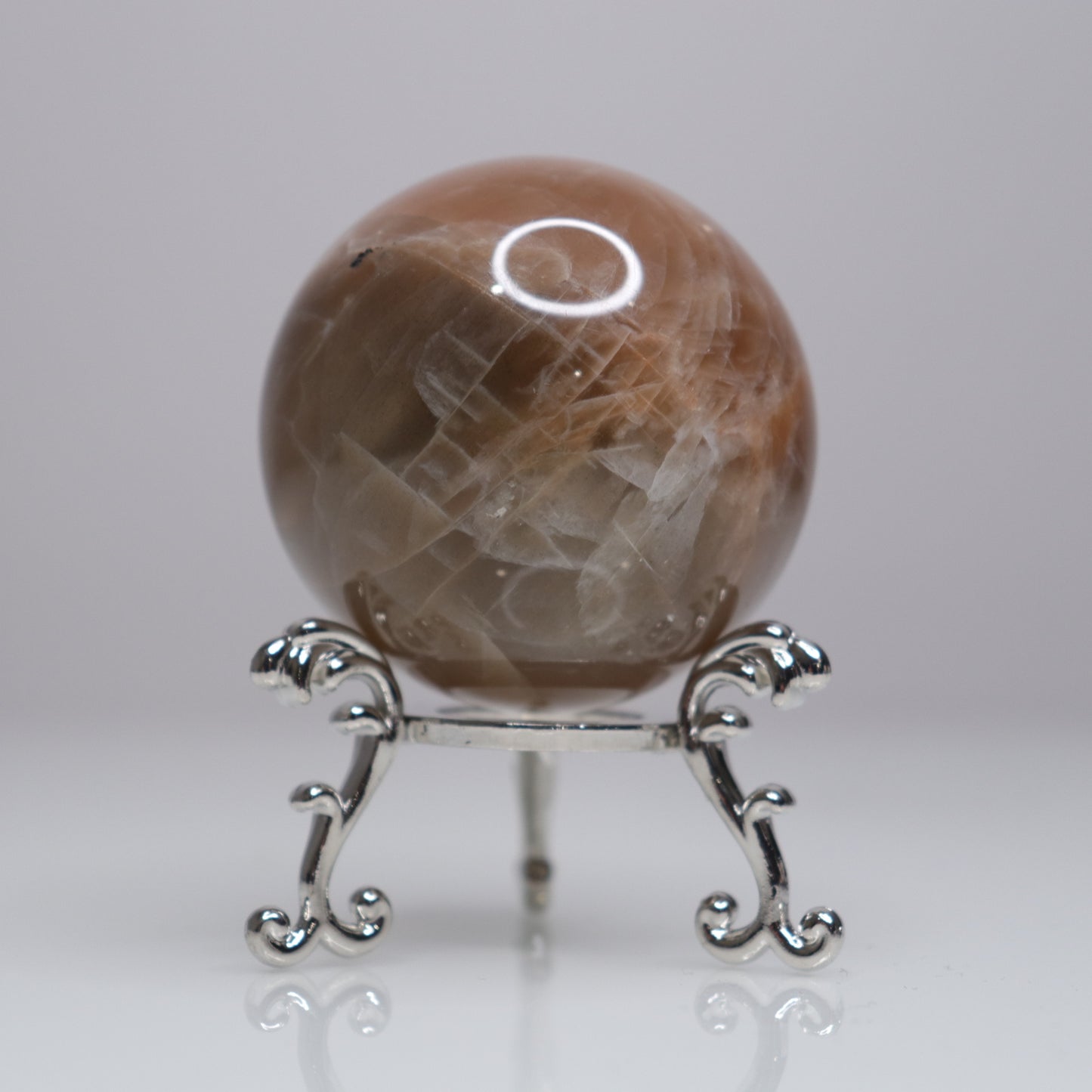 Peach Moonstone Sphere | 3