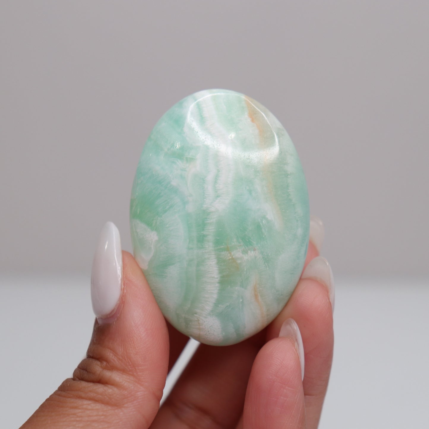 Caribbean Calcite Palm Stone | M