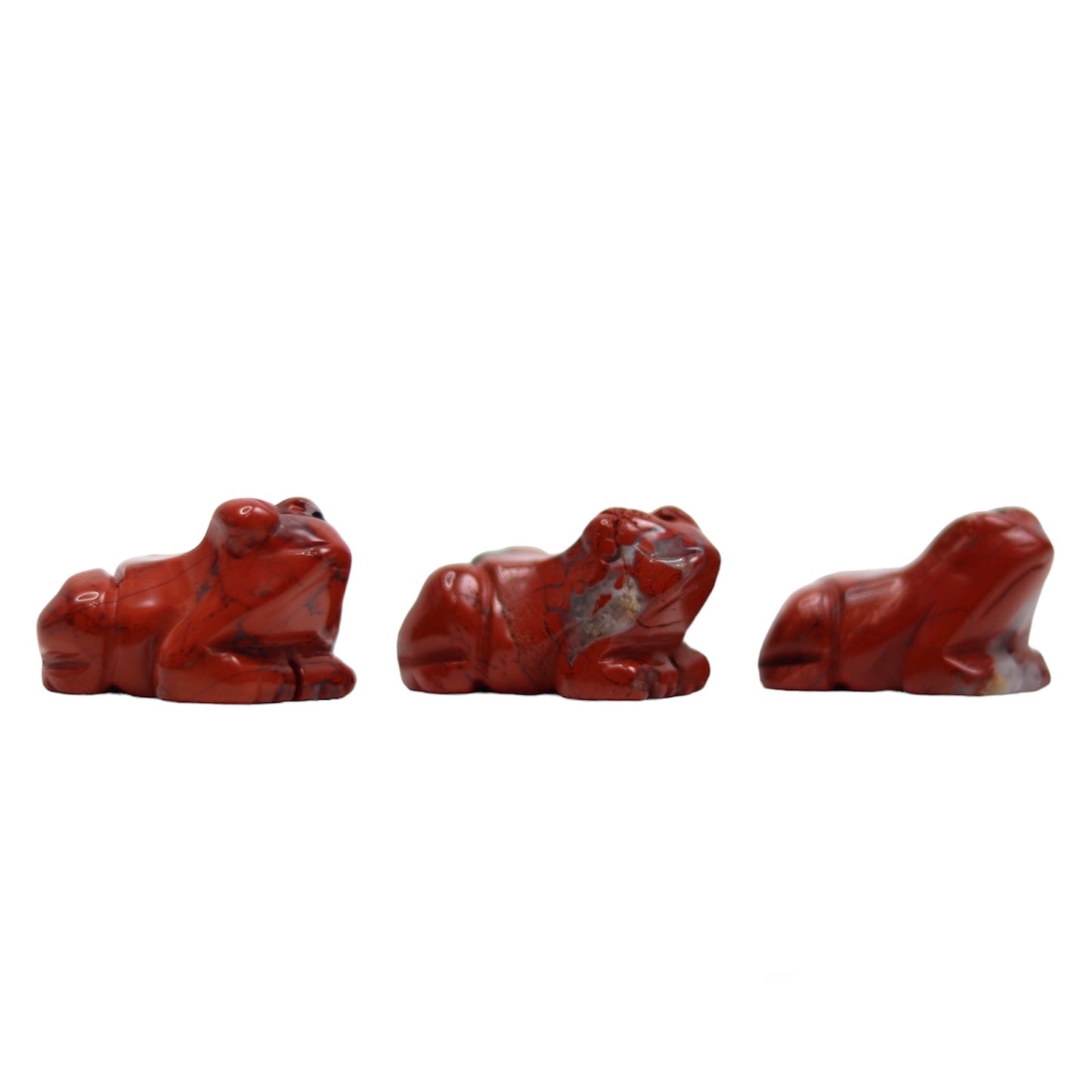 Red Jasper Frogs | 1.5"