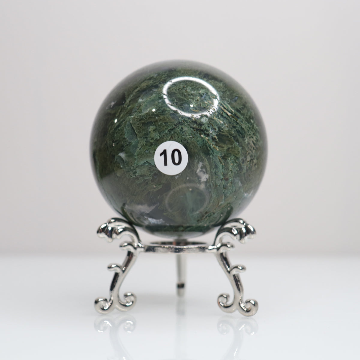Moss Agate Sphere | 10*