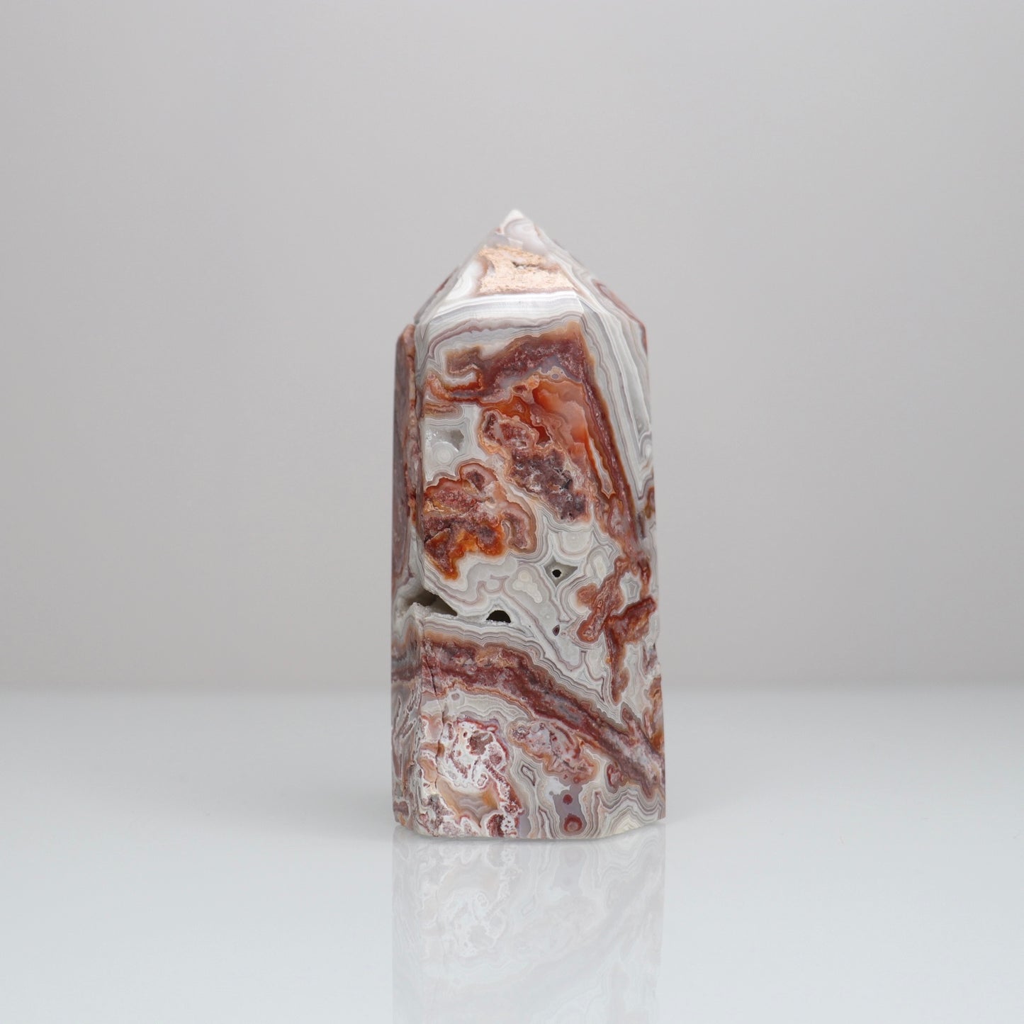 Mexican Lace Agate Tower | 1*
