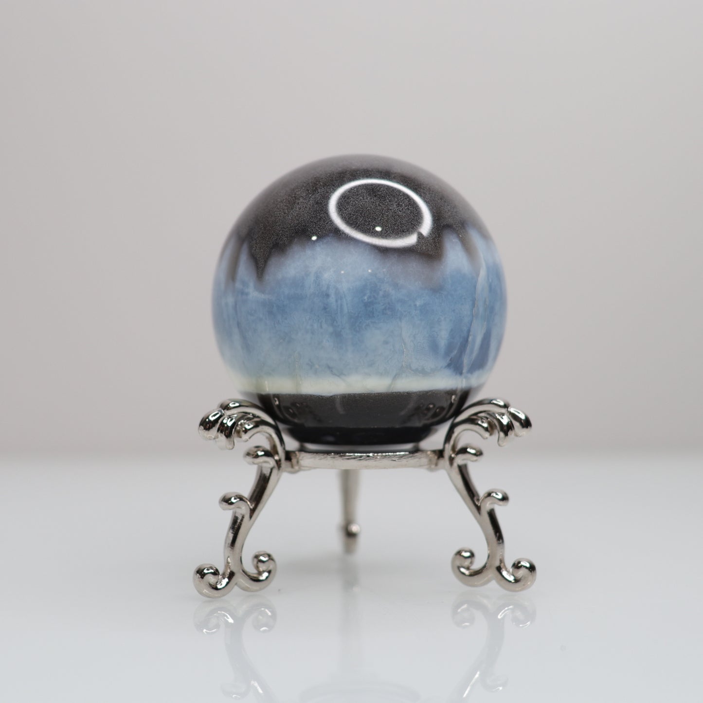 Blue Opal Sphere 8