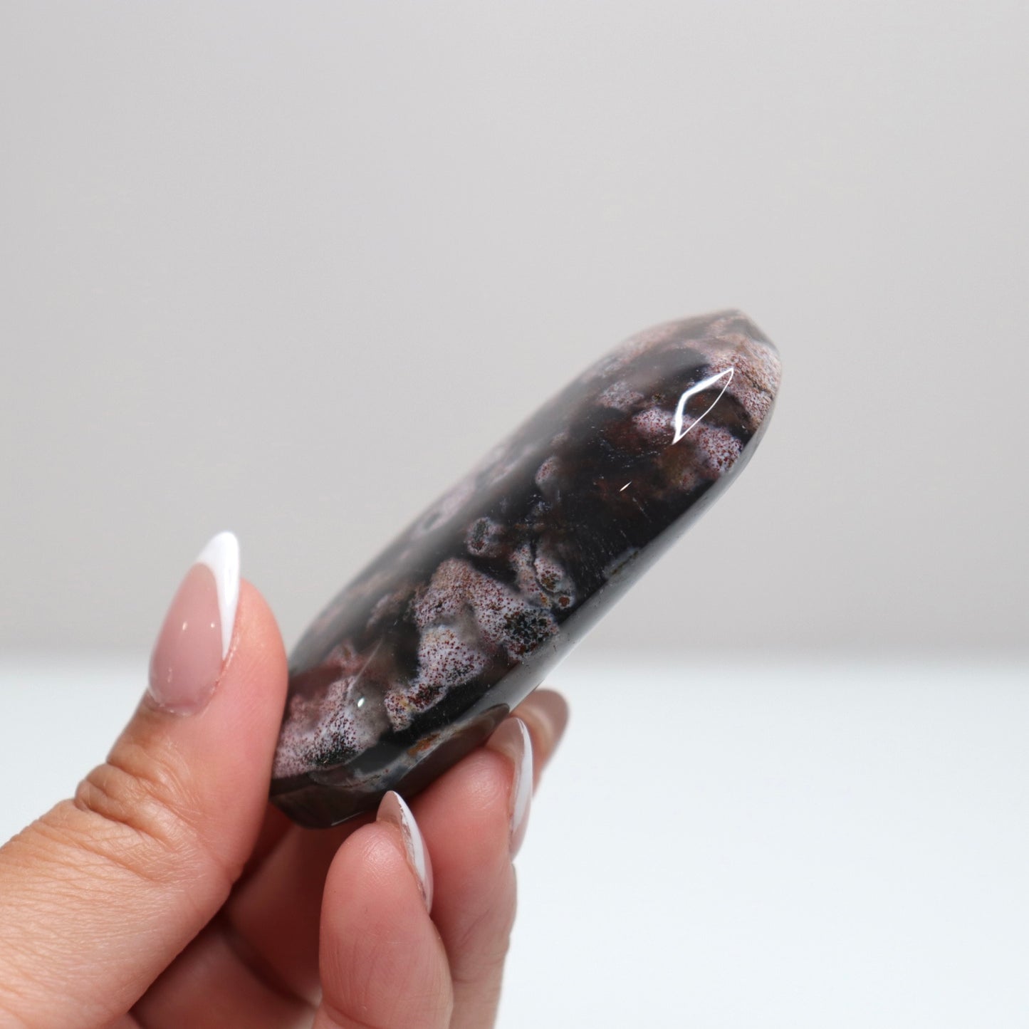 Sea Jasper Palm Stone | 12