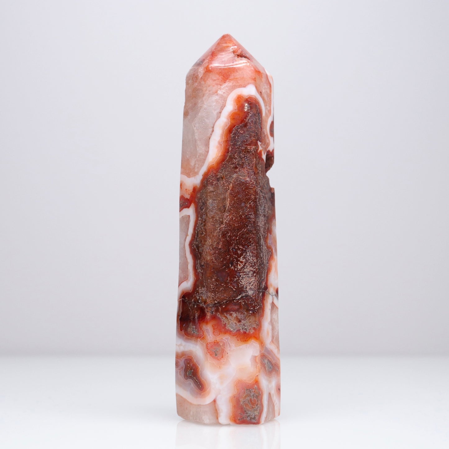 Carnelian X Moss Agate Tower | 1*