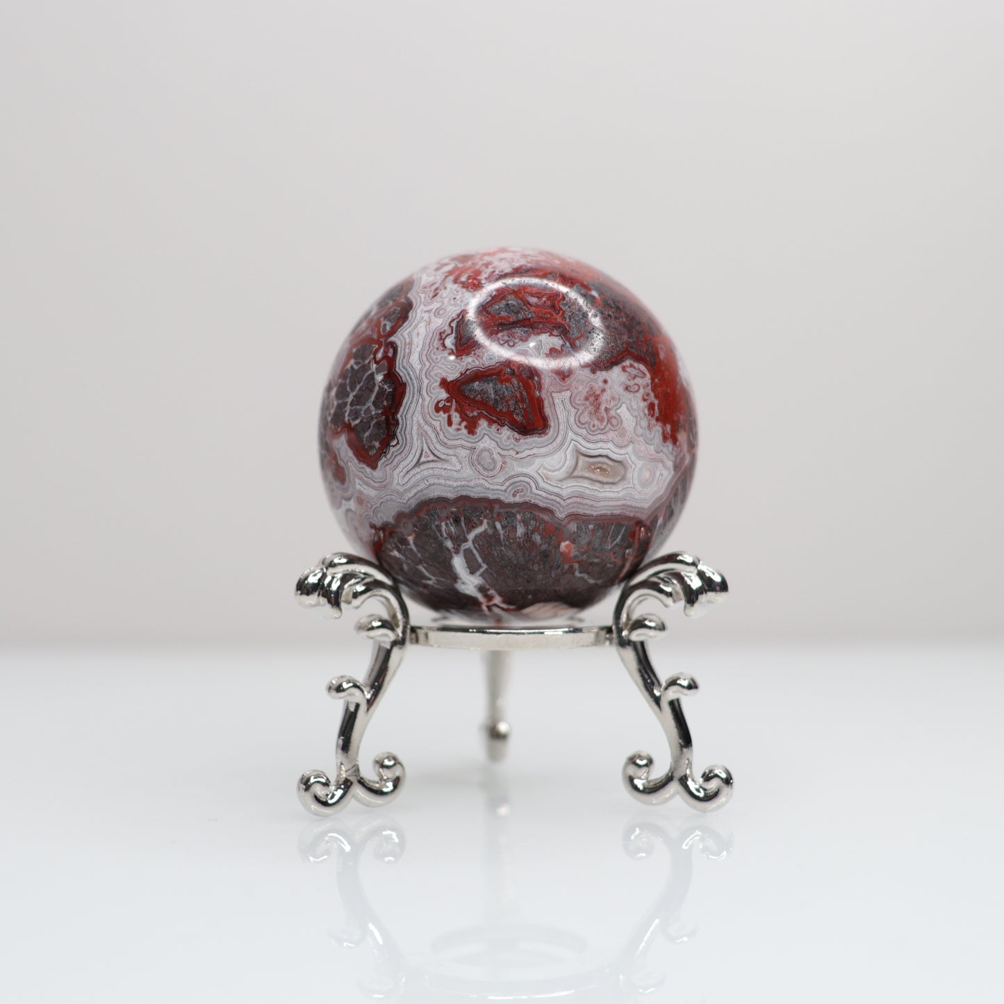 Mexican Lace Agate Sphere | 7