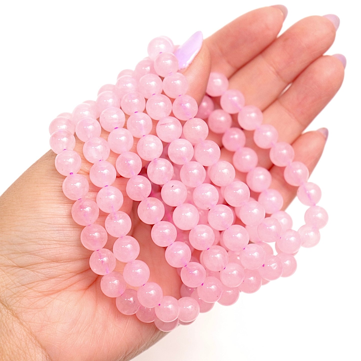 Rose Quartz Bracelet | 6-8mm