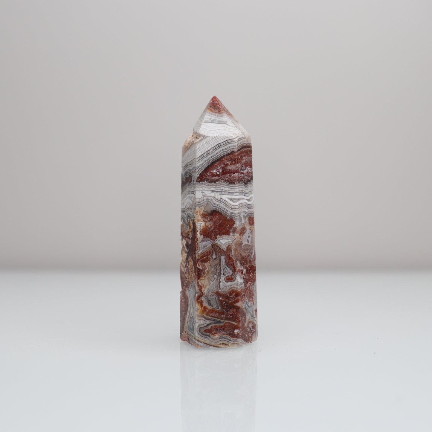Crazy Lace Agate Tower 12