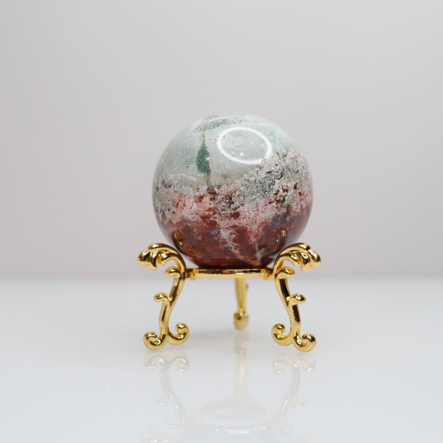 Unicorn Jasper Sphere 28