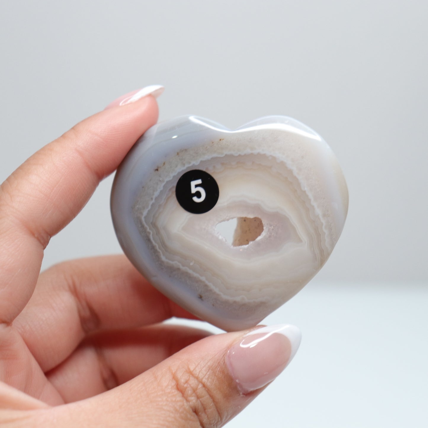 Druzy Agate Heart | 5