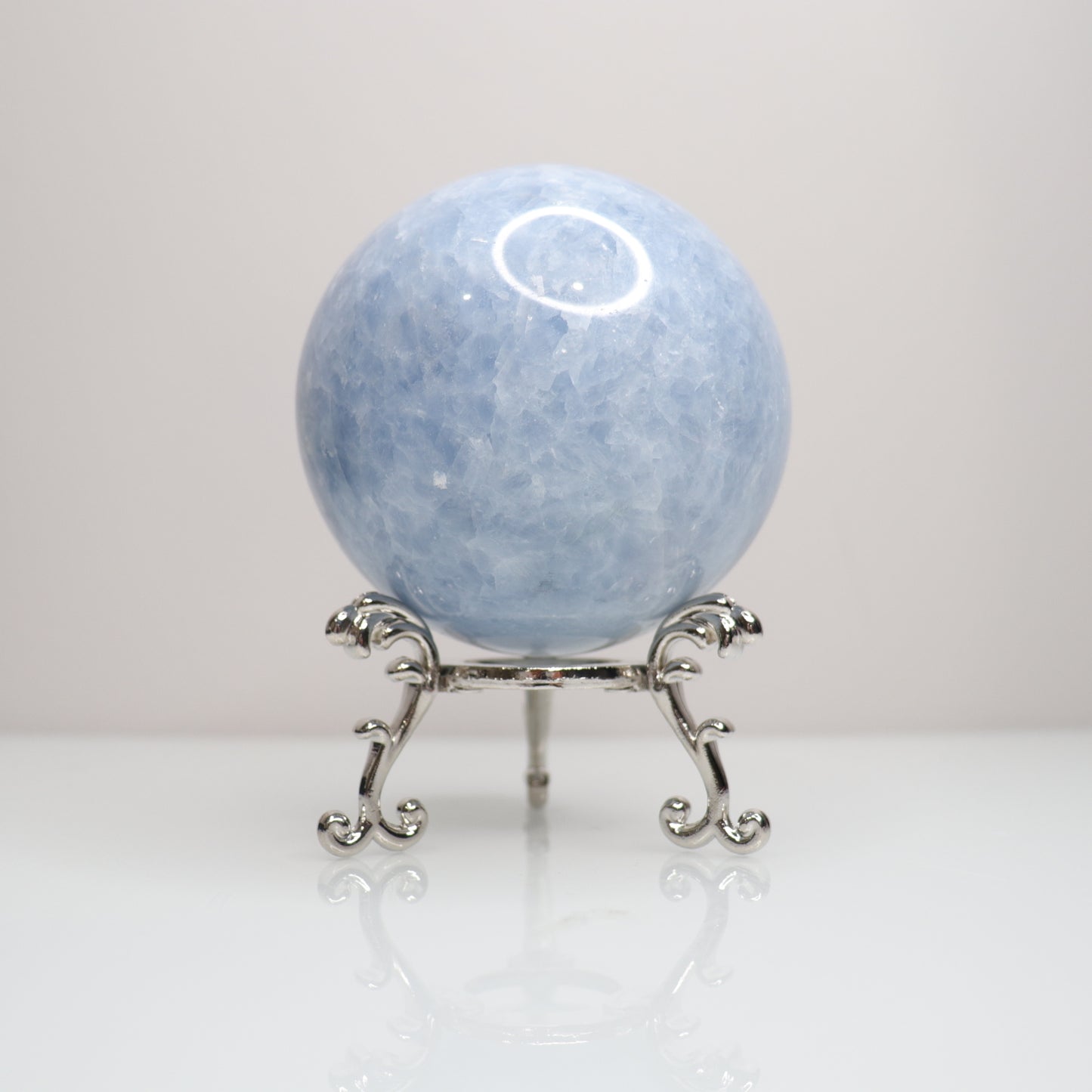 Blue Calcite Sphere