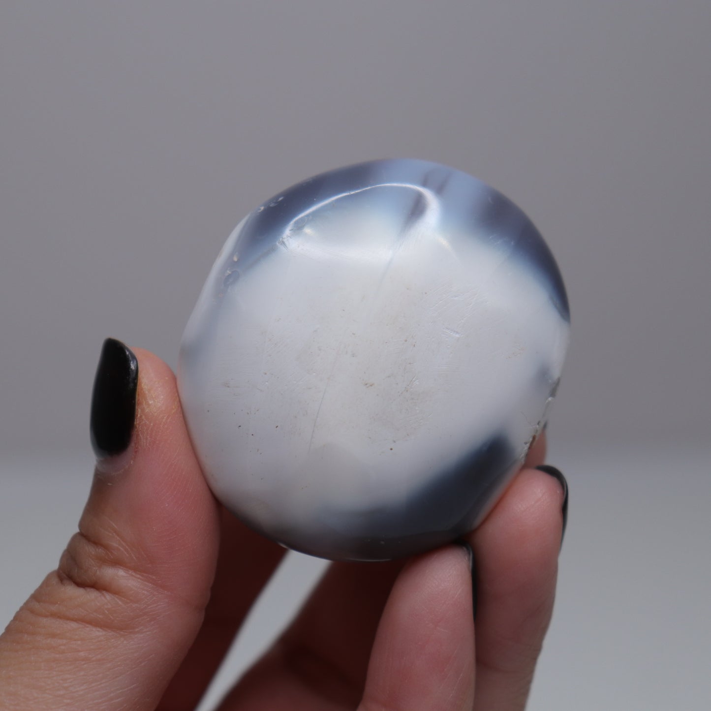 Orca Agate Palm Stone | 4