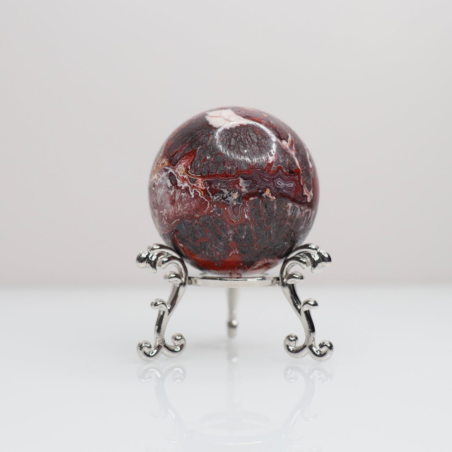 Mexican Lace Agate Sphere | 11