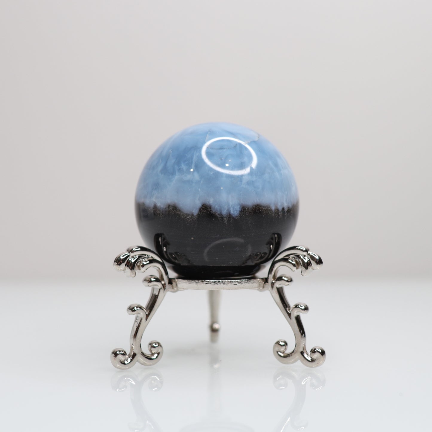 Blue Opal Sphere 4