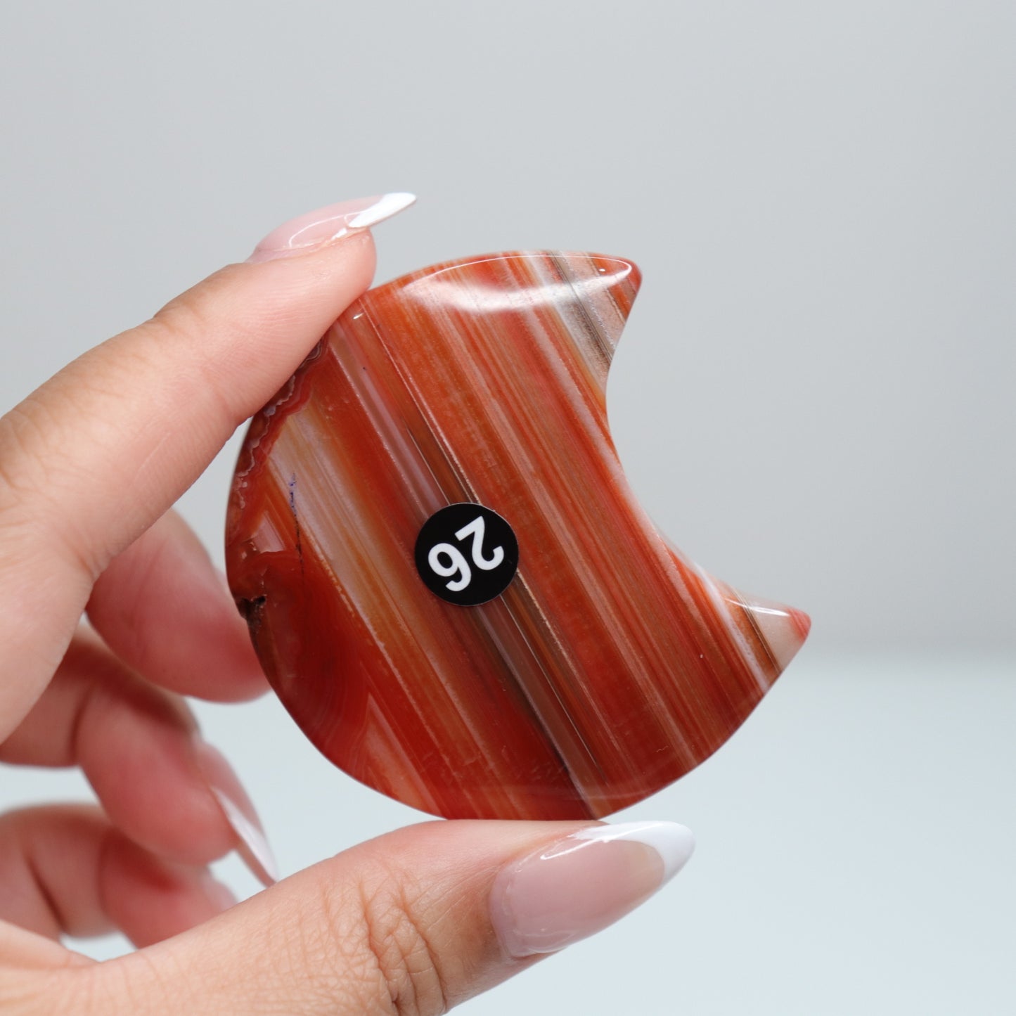 Carnelian Agate Moon 26