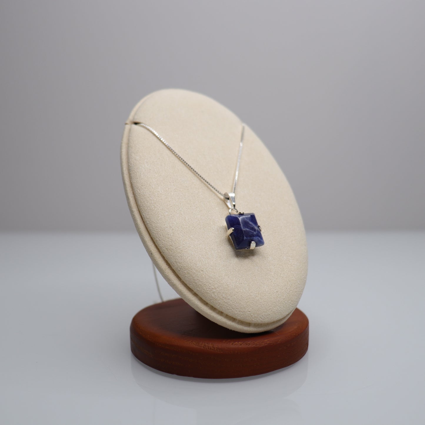 Sterling Silver Sodalite Necklace | 1