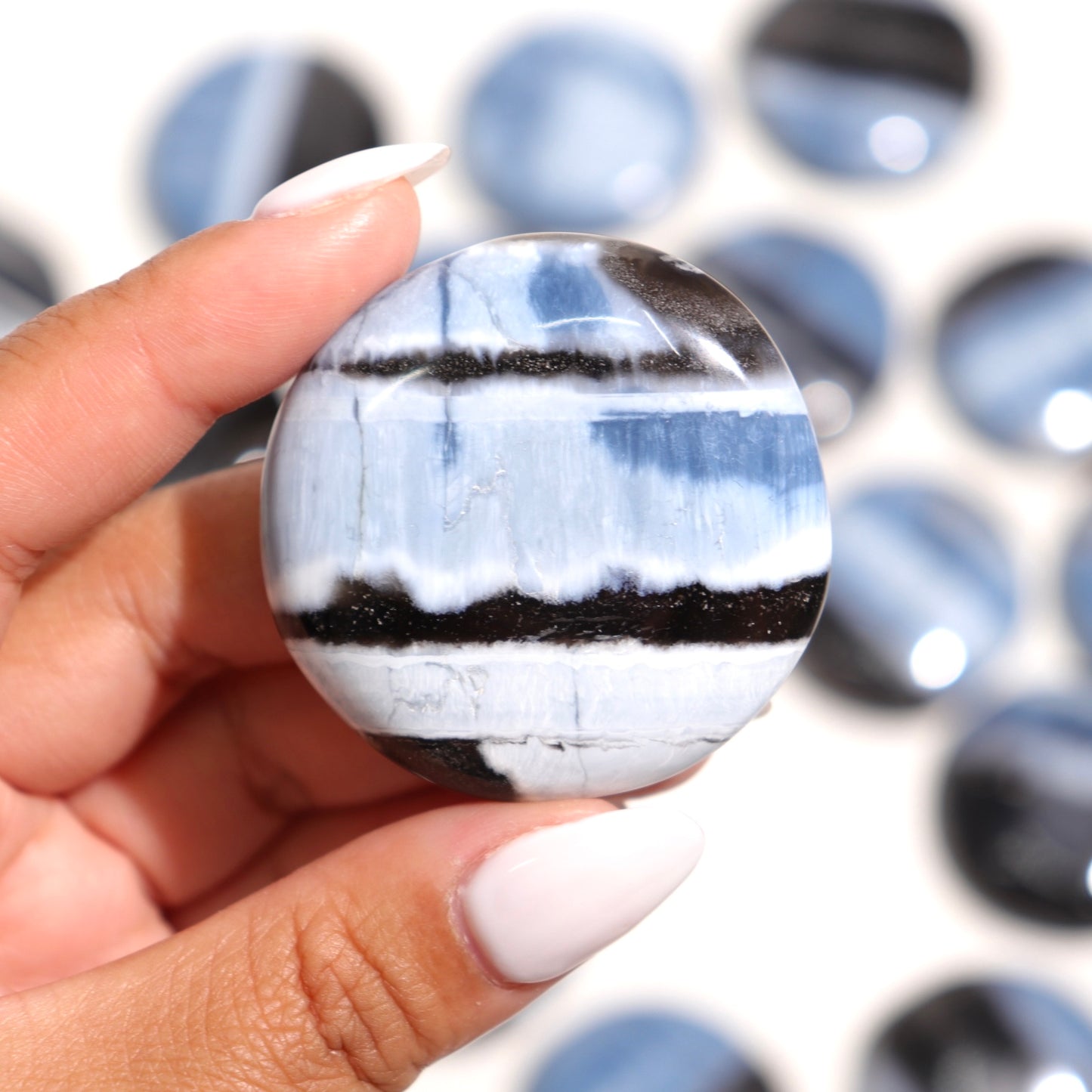 Owyhee Blue Opal Flat Stones