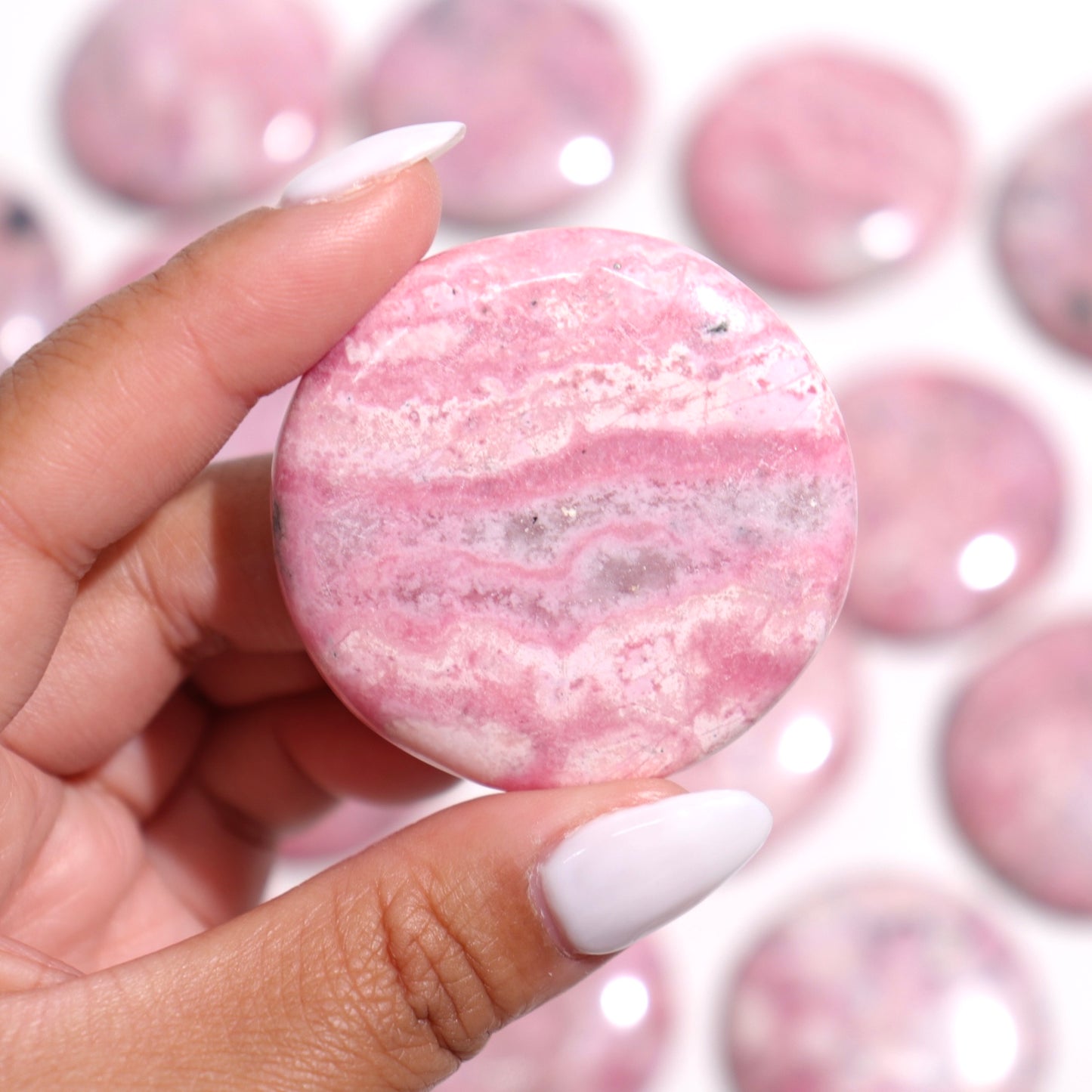 Rhodonite Flat Stones | Peru