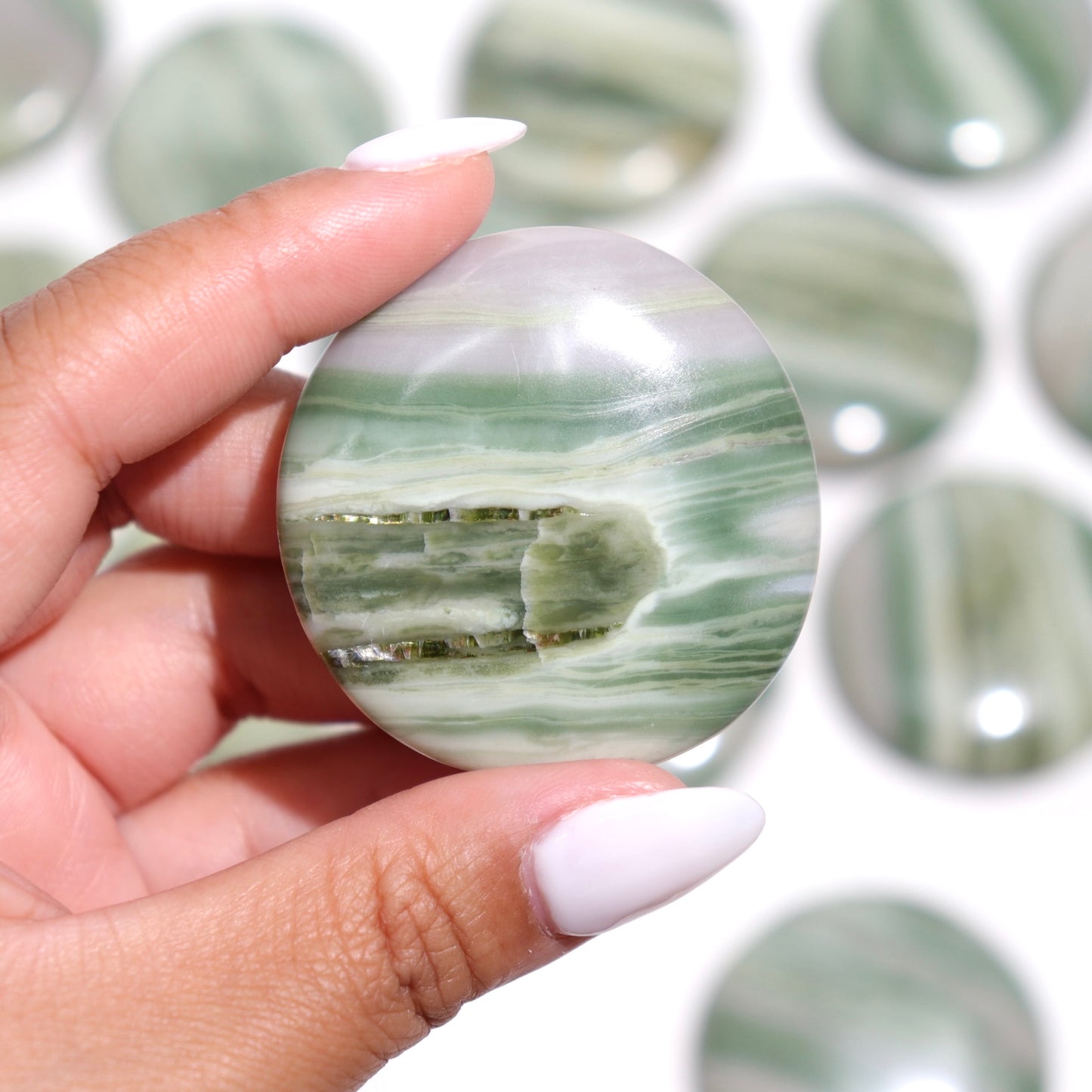 Serpentine Flat Stones | India