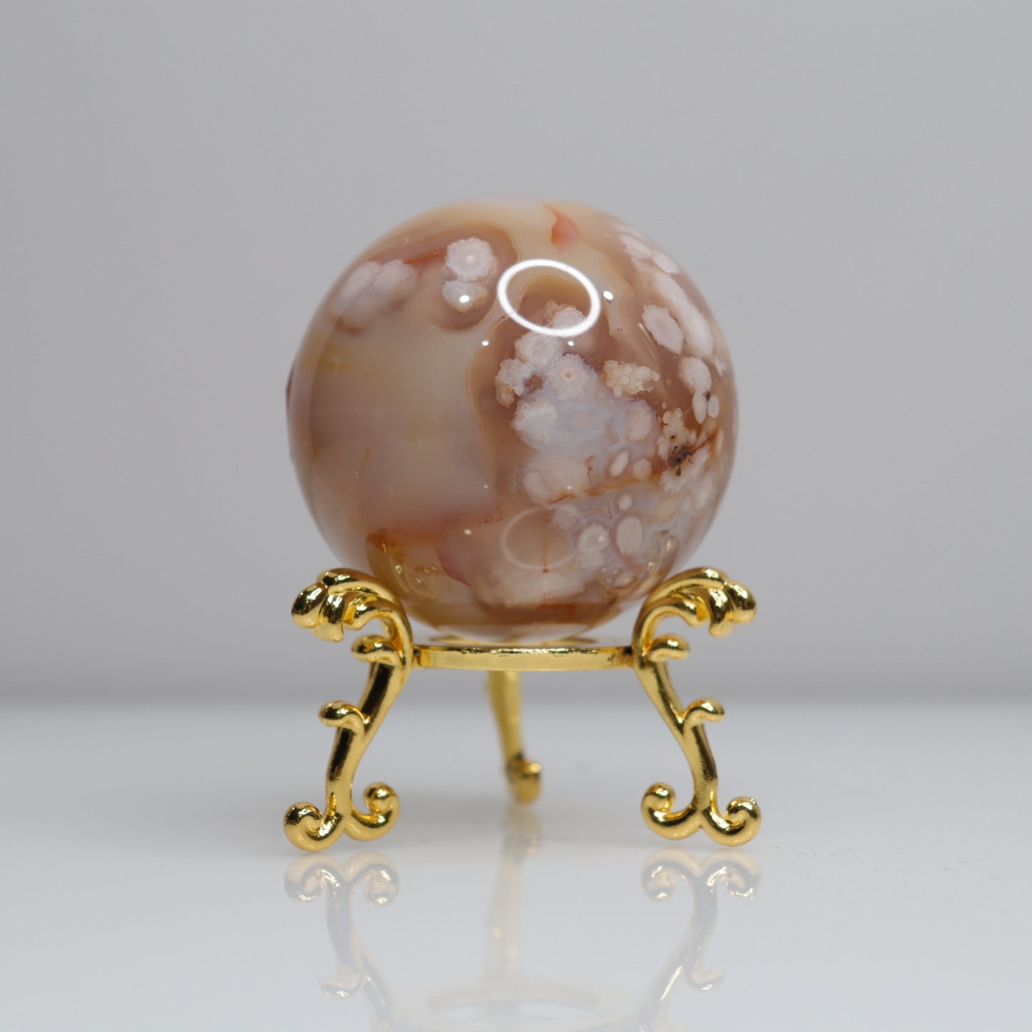 Flower Agate Sphere | 5