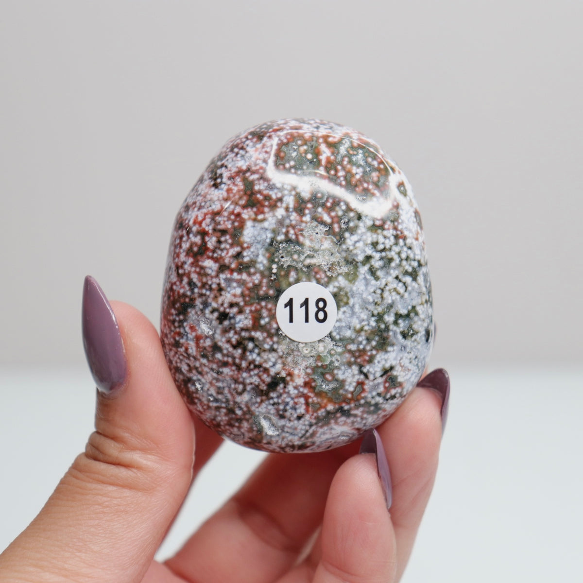 Ocean Jasper Palm Stone 118
