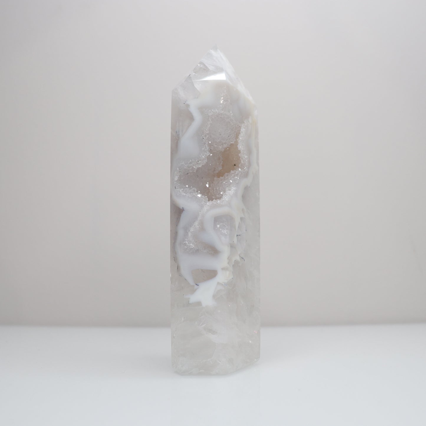 Druzy Agate Tower | C