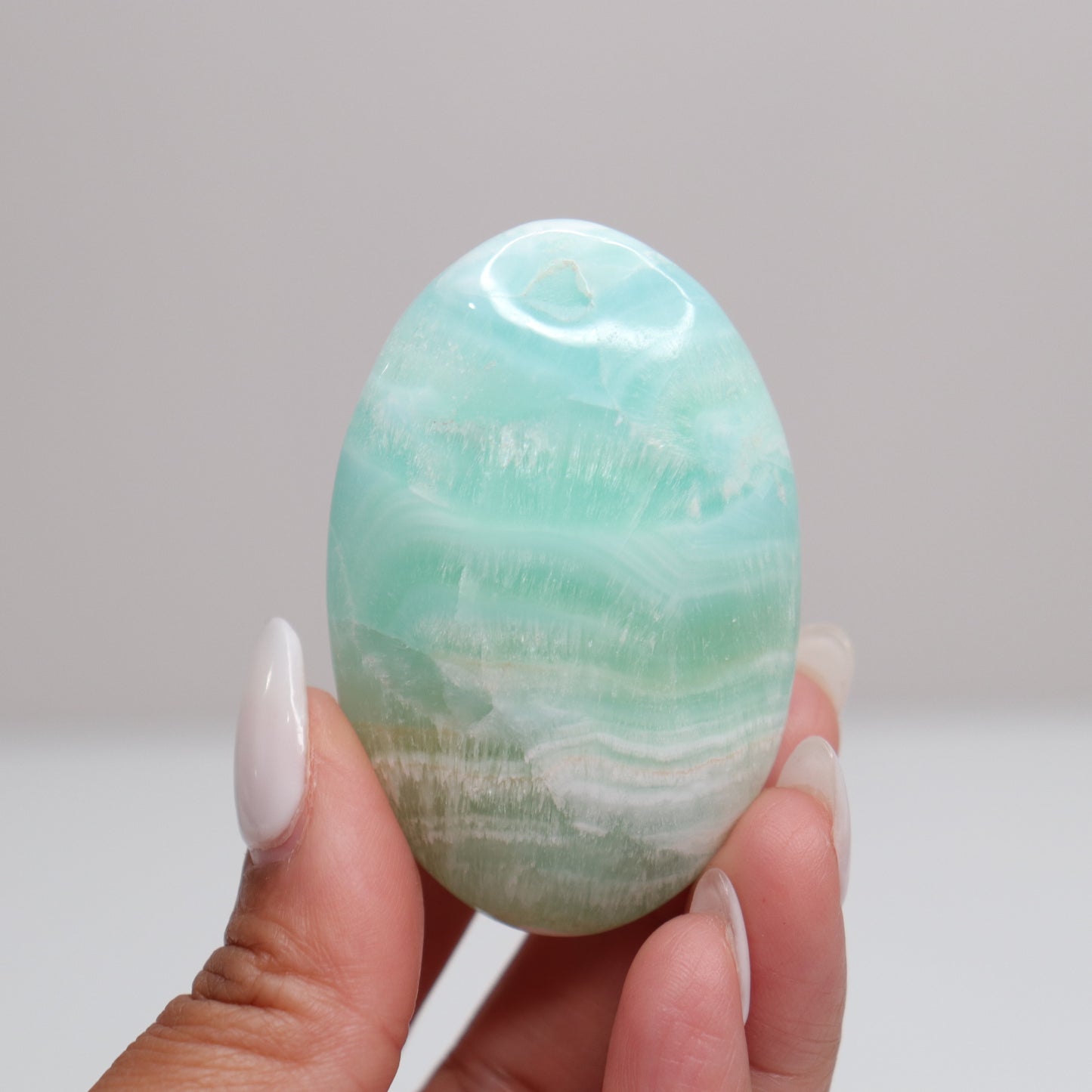 Caribbean Calcite Palm Stone | B