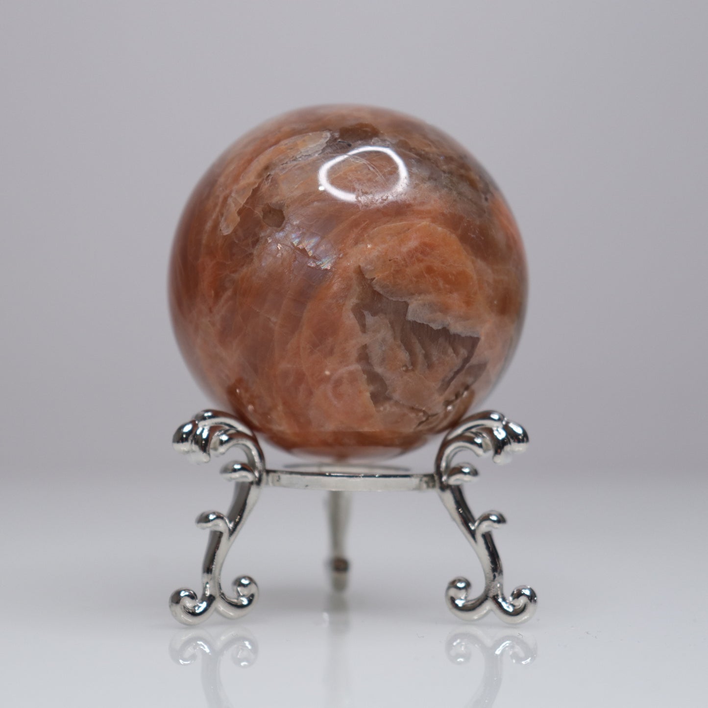 Peach Moonstone Sphere | 4