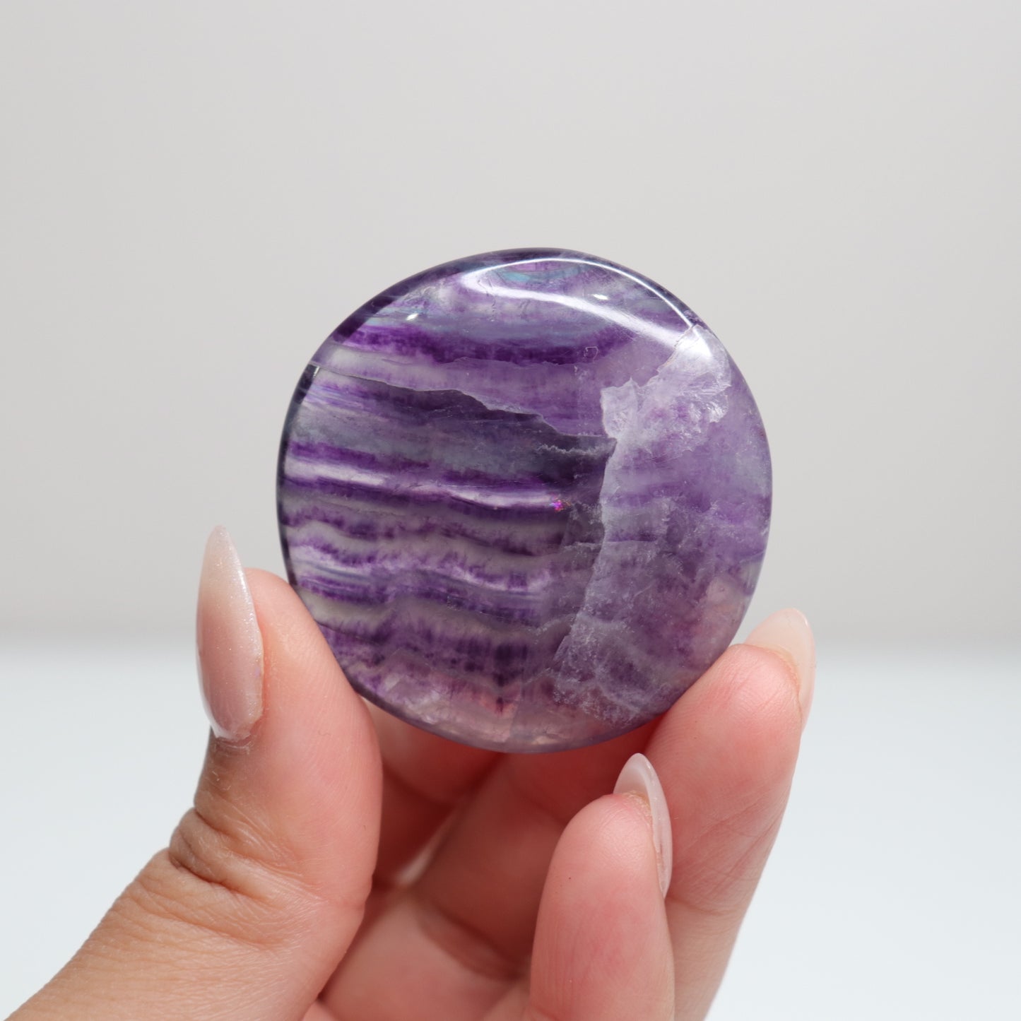 Fluorite Flat Stone | 60