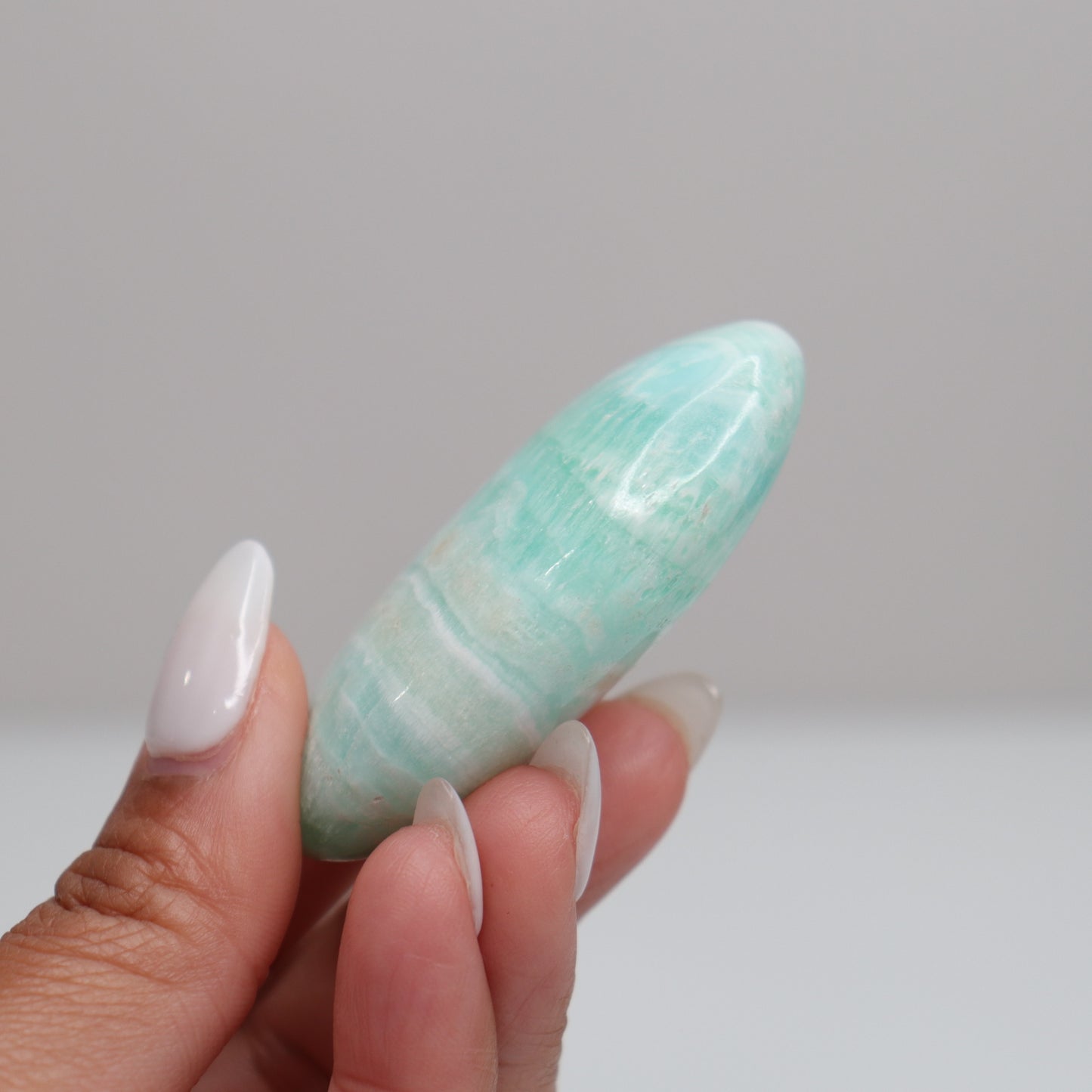 Caribbean Calcite Palm Stone | G