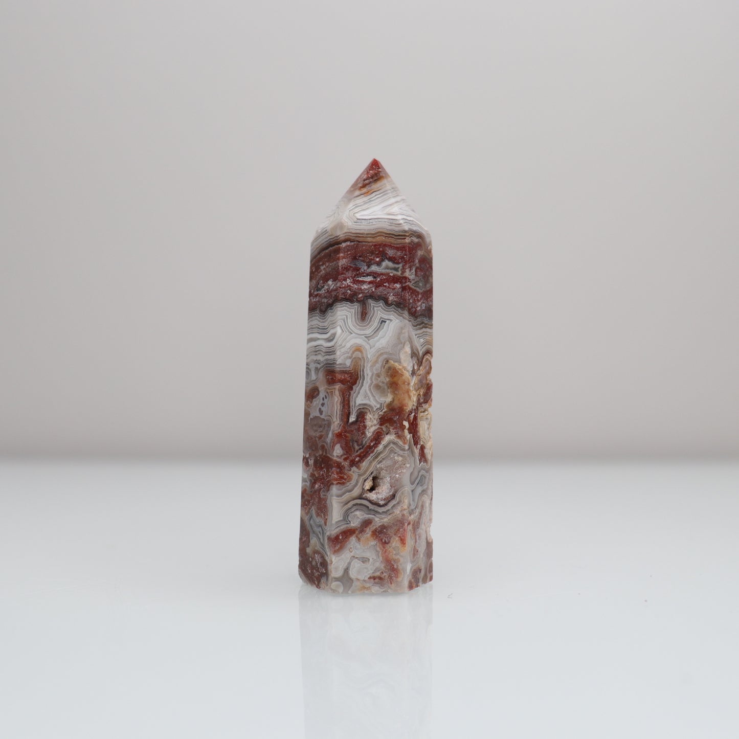 Crazy Lace Agate Tower 12
