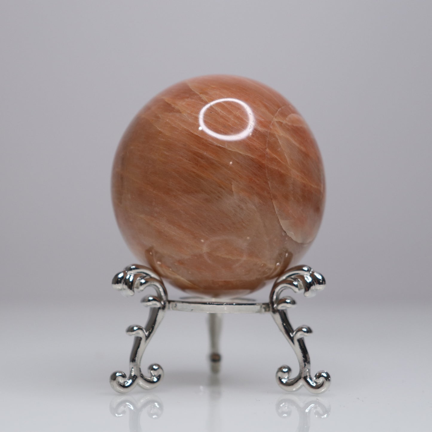 Peach Moonstone Sphere | 5