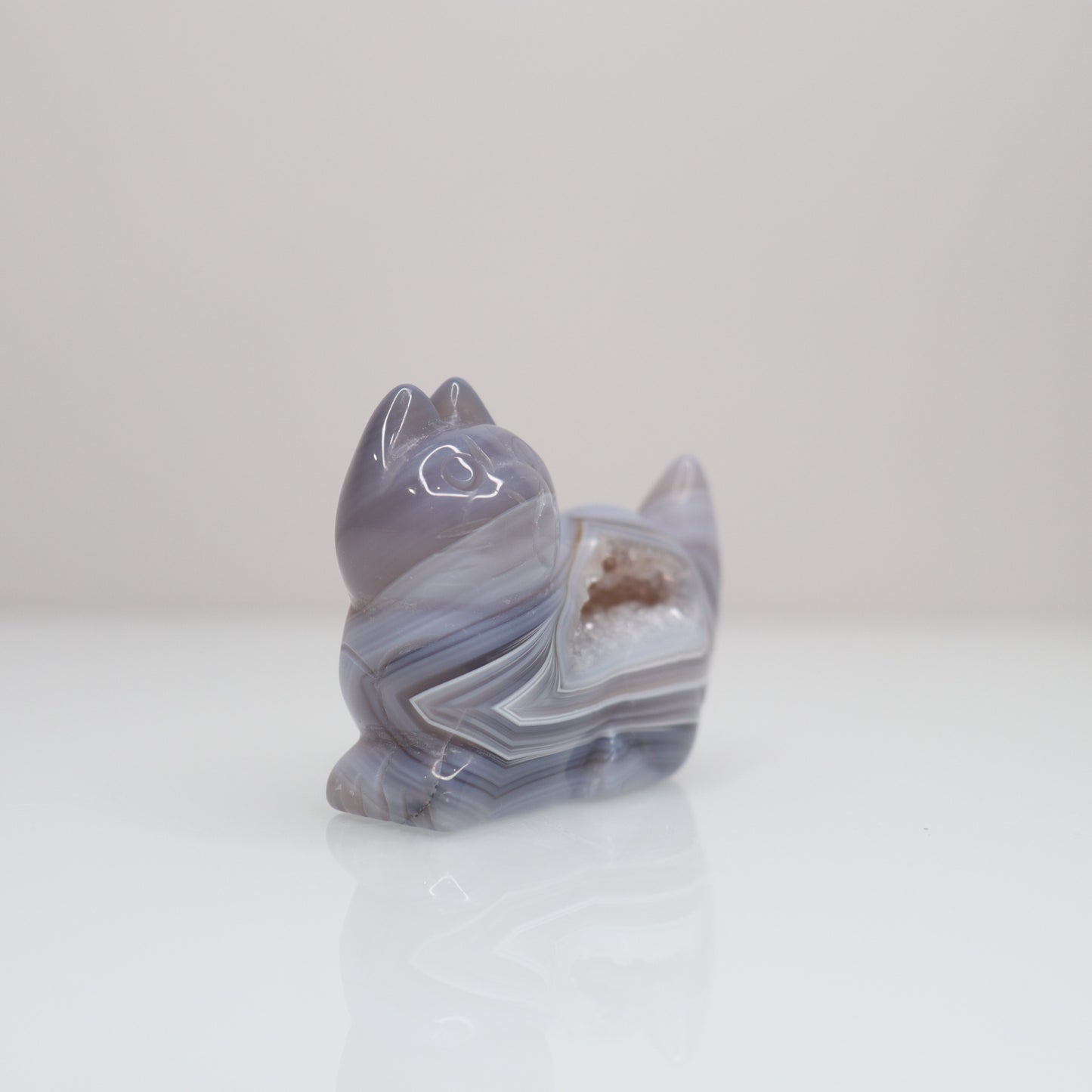 Druzy Agate Cat | E