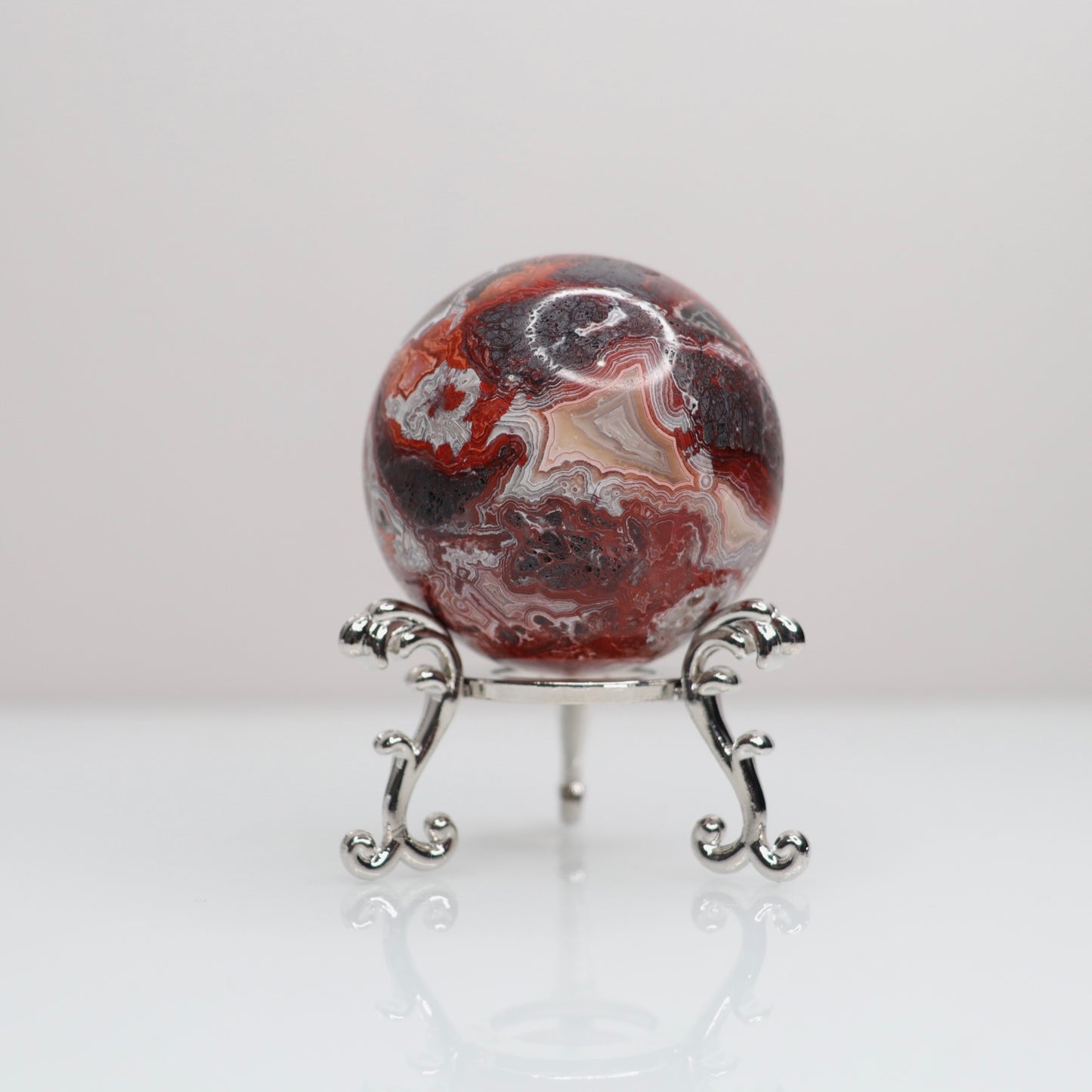 Mexican Lace Agate Sphere | 14