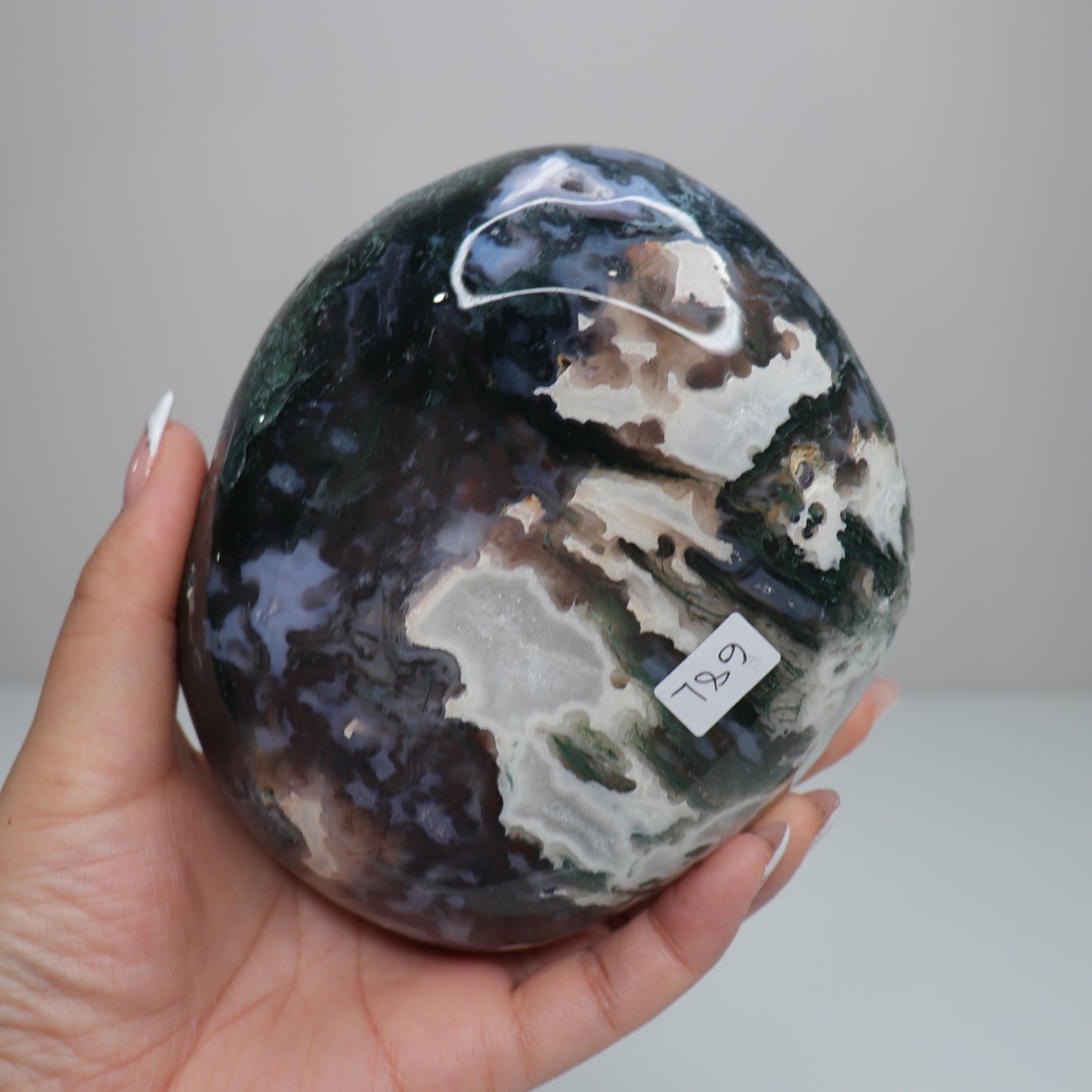 Moss Agate Bowl | 2