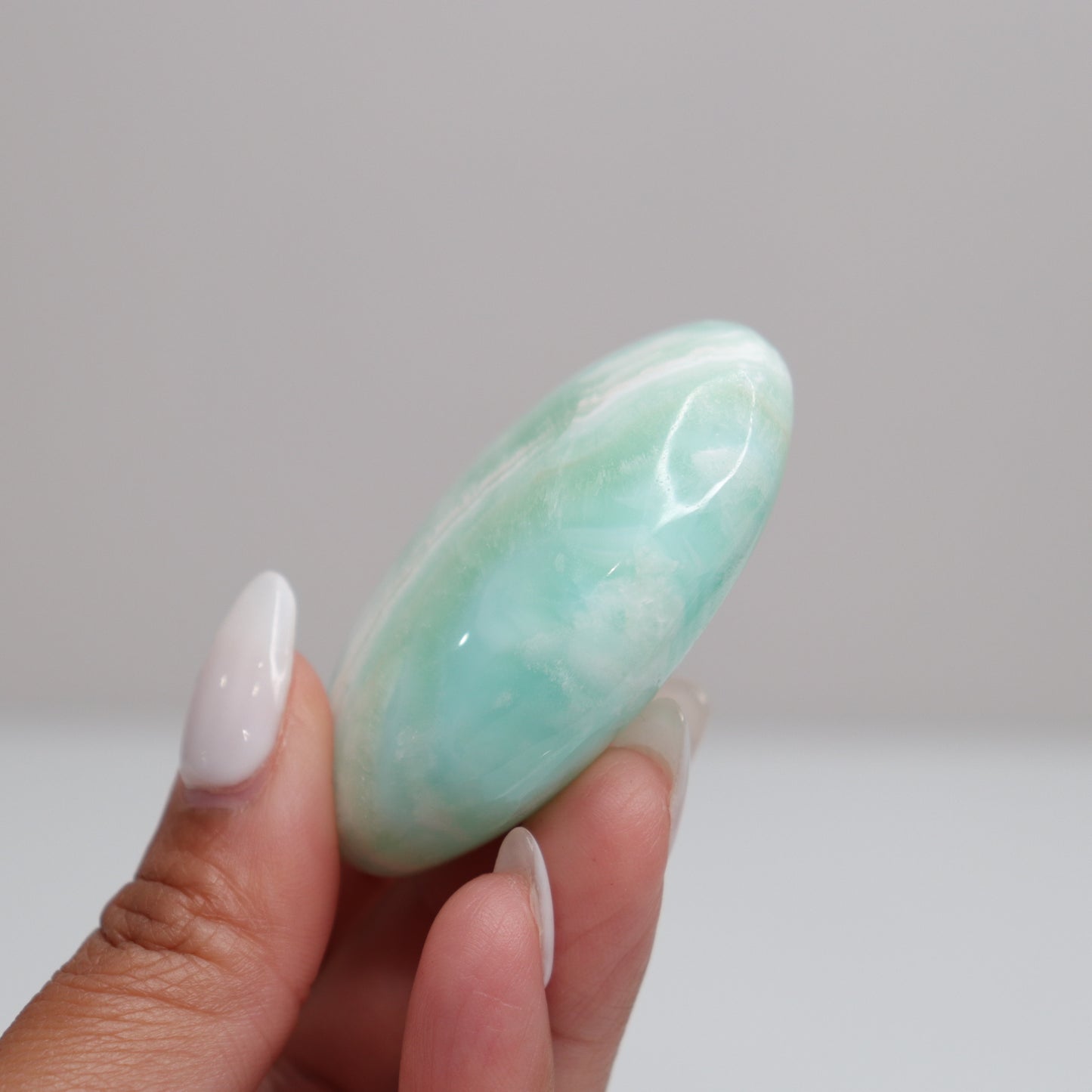 Caribbean Calcite Palm Stone | D