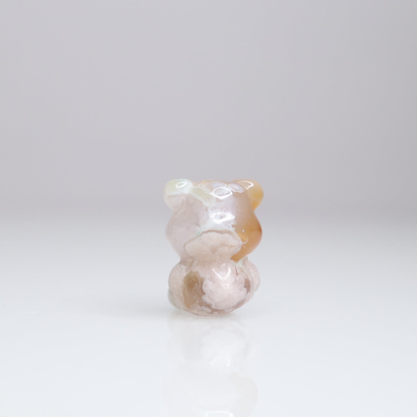 Flower Agate Mini Bear | 9