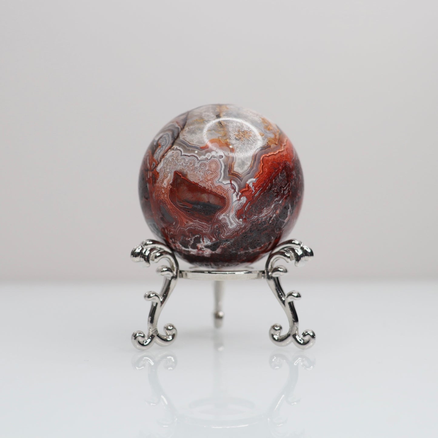 Mexican Lace Agate Sphere | 14