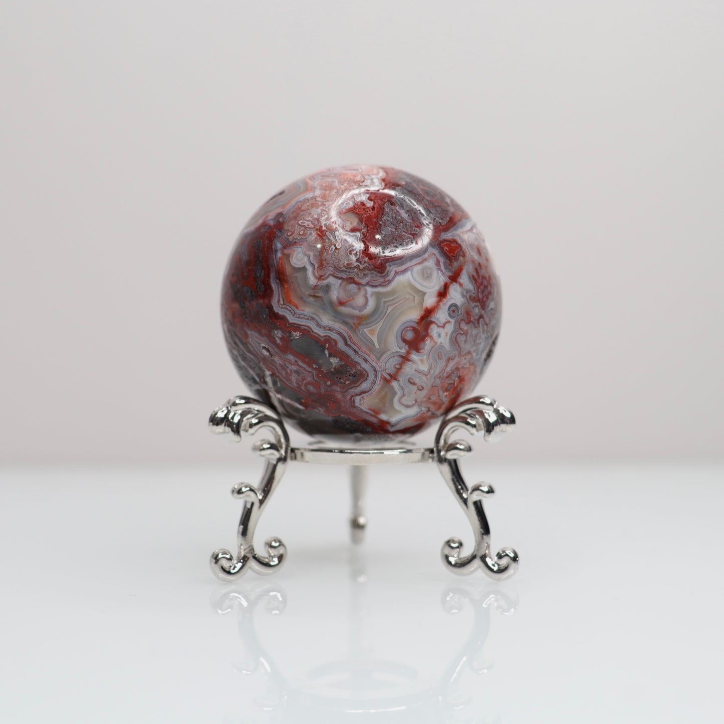 Mexican Lace Agate Sphere | 15