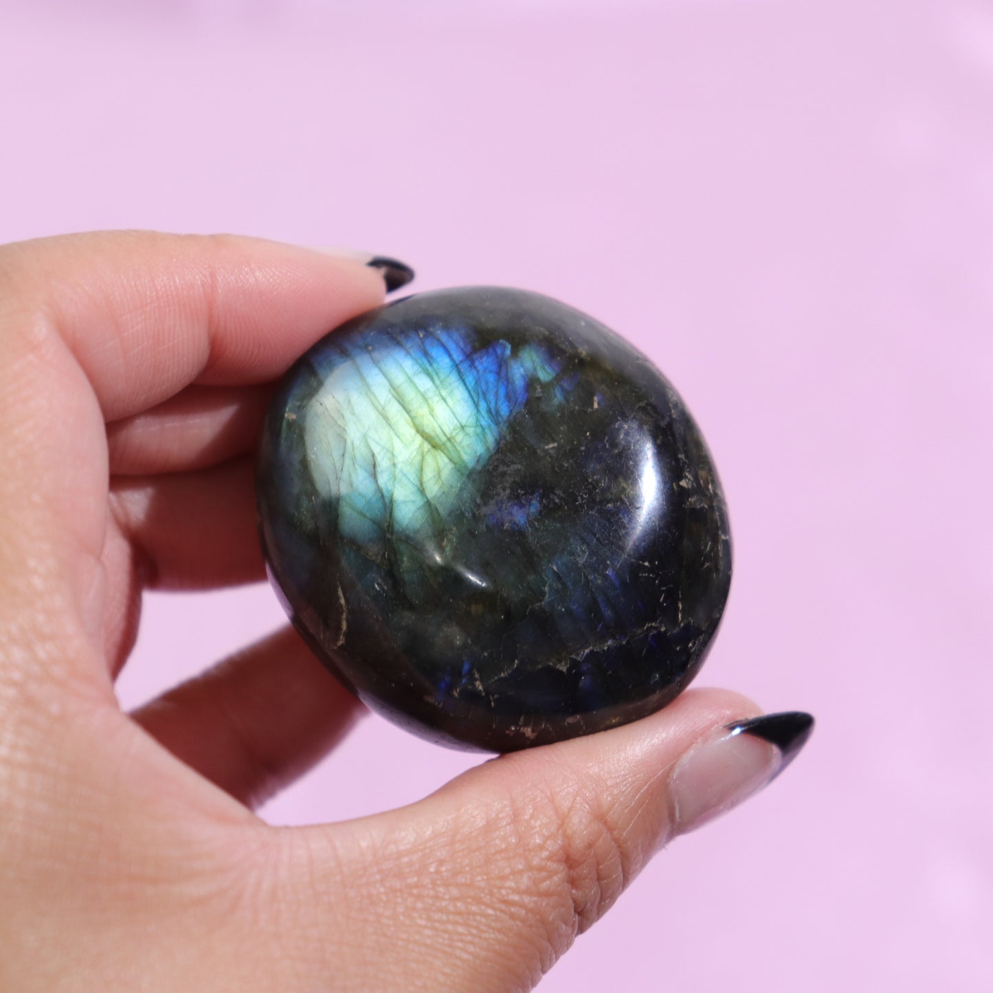 Labradorite Palm Stone | 1