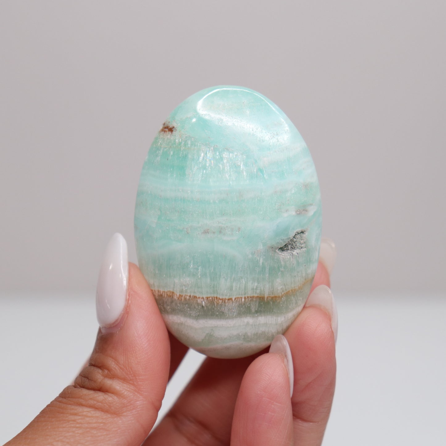 Caribbean Calcite Palm Stone | K